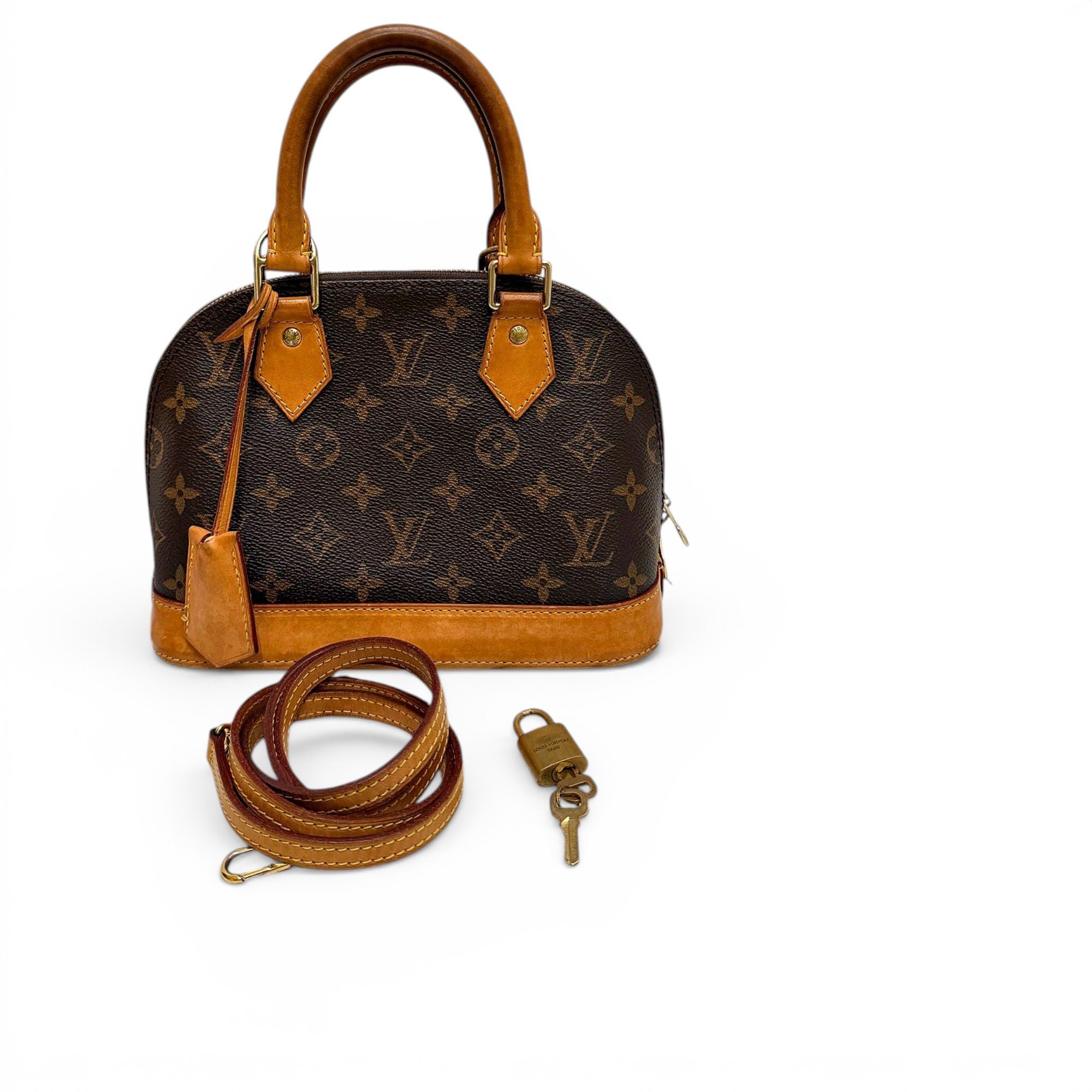 Alma BB leather handbag