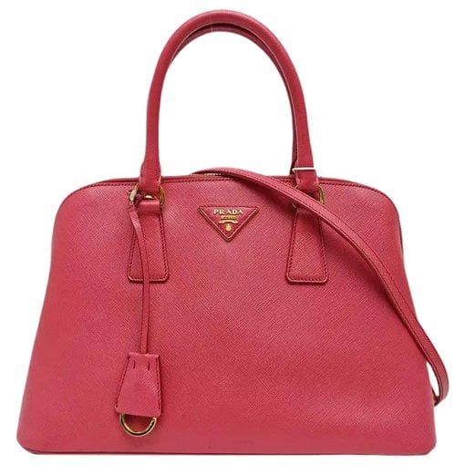 Promenade leather handbag