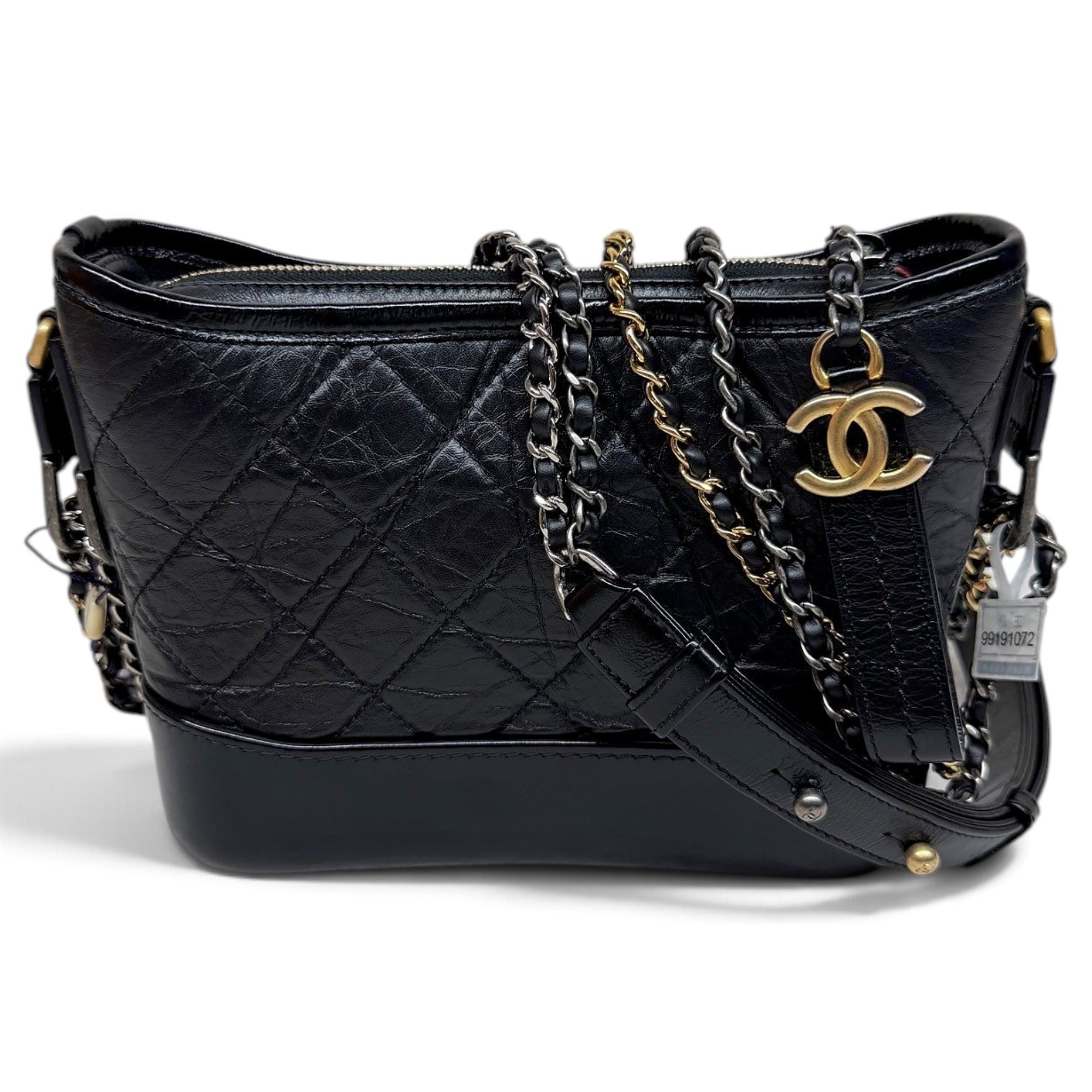 Gabrielle pony-style calfskin handbag