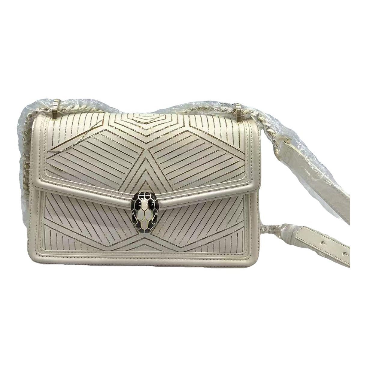 Serpenti leather crossbody bag