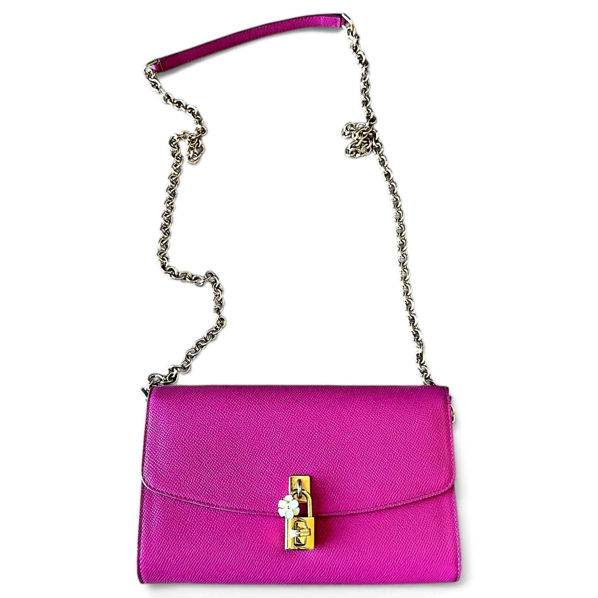 Dolce & Gabbana Sicily leather crossbody bag
