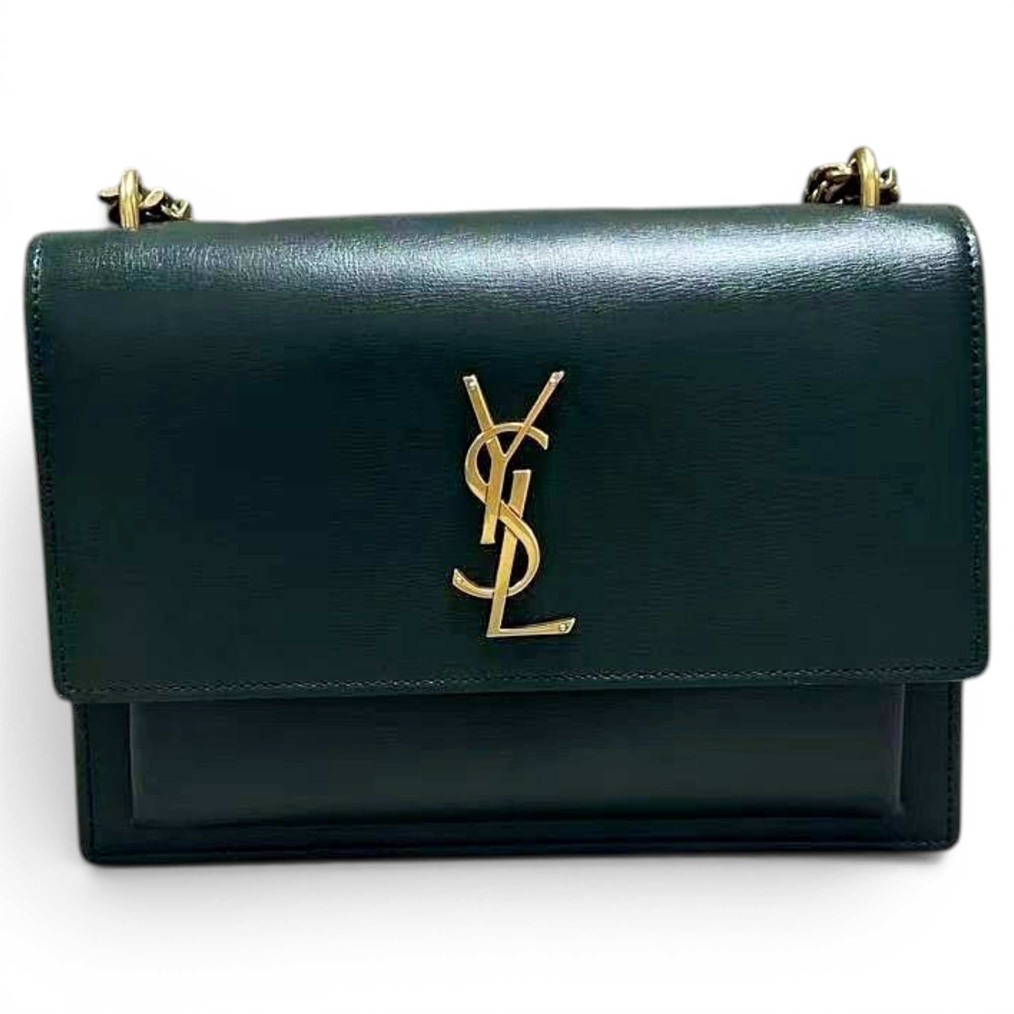 Sunset leather crossbody bag