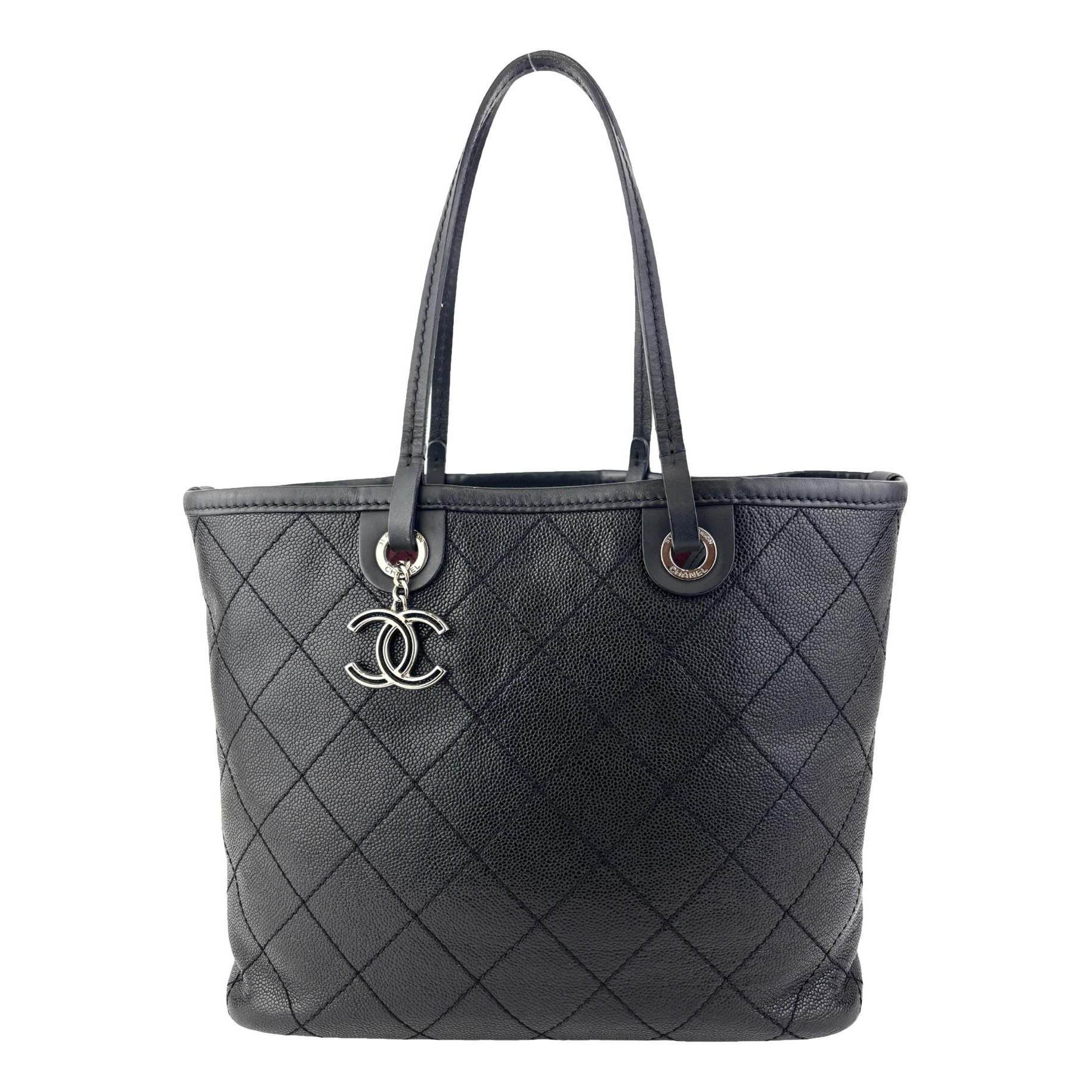 Leather tote