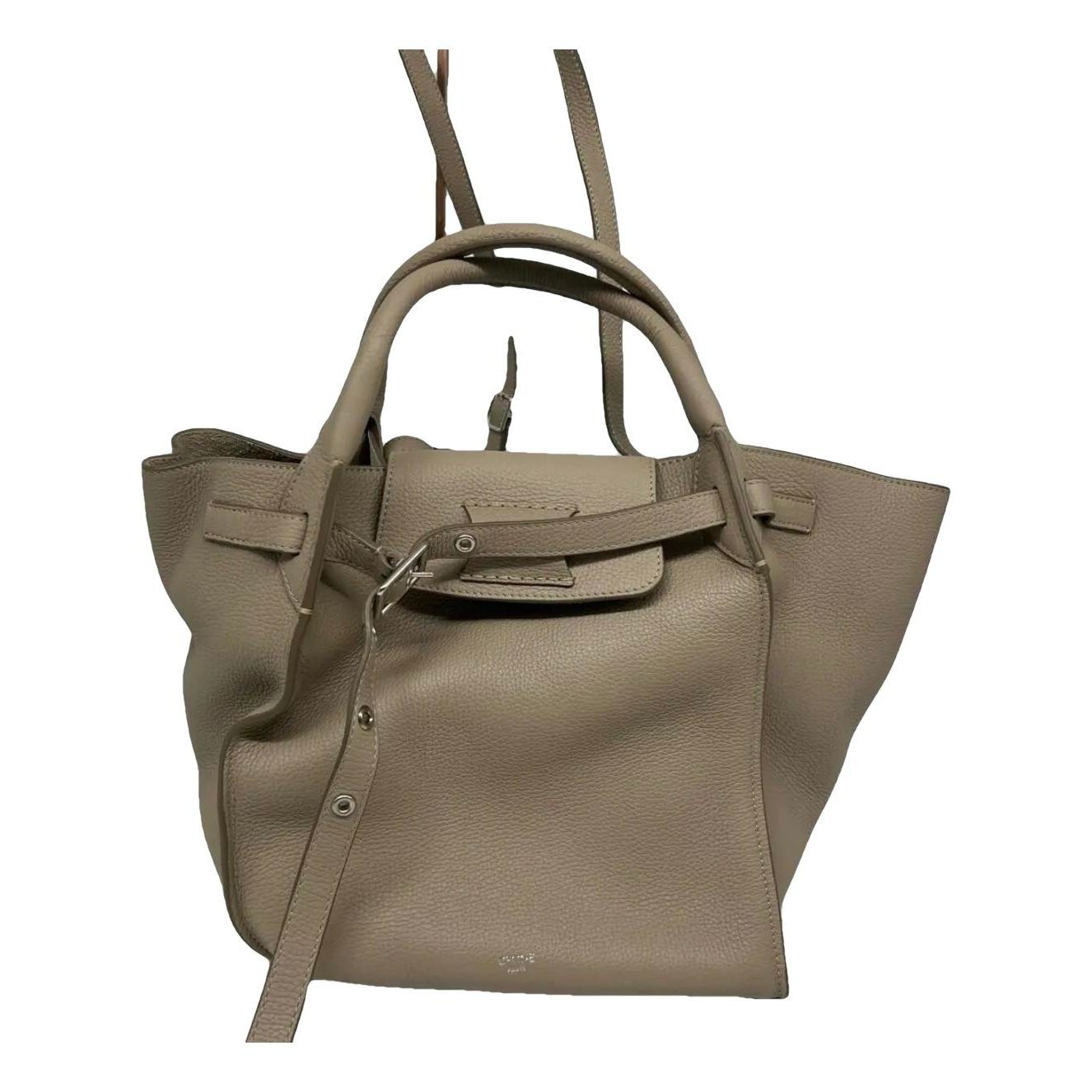 Big Bag leather handbag