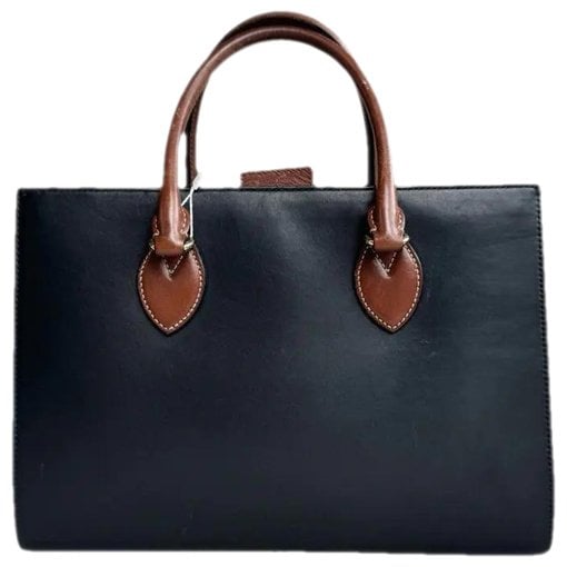 Leather handbag