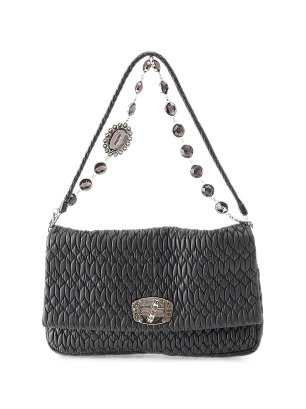2010-2026 Matelasse Nappa Crystal Chain satchel