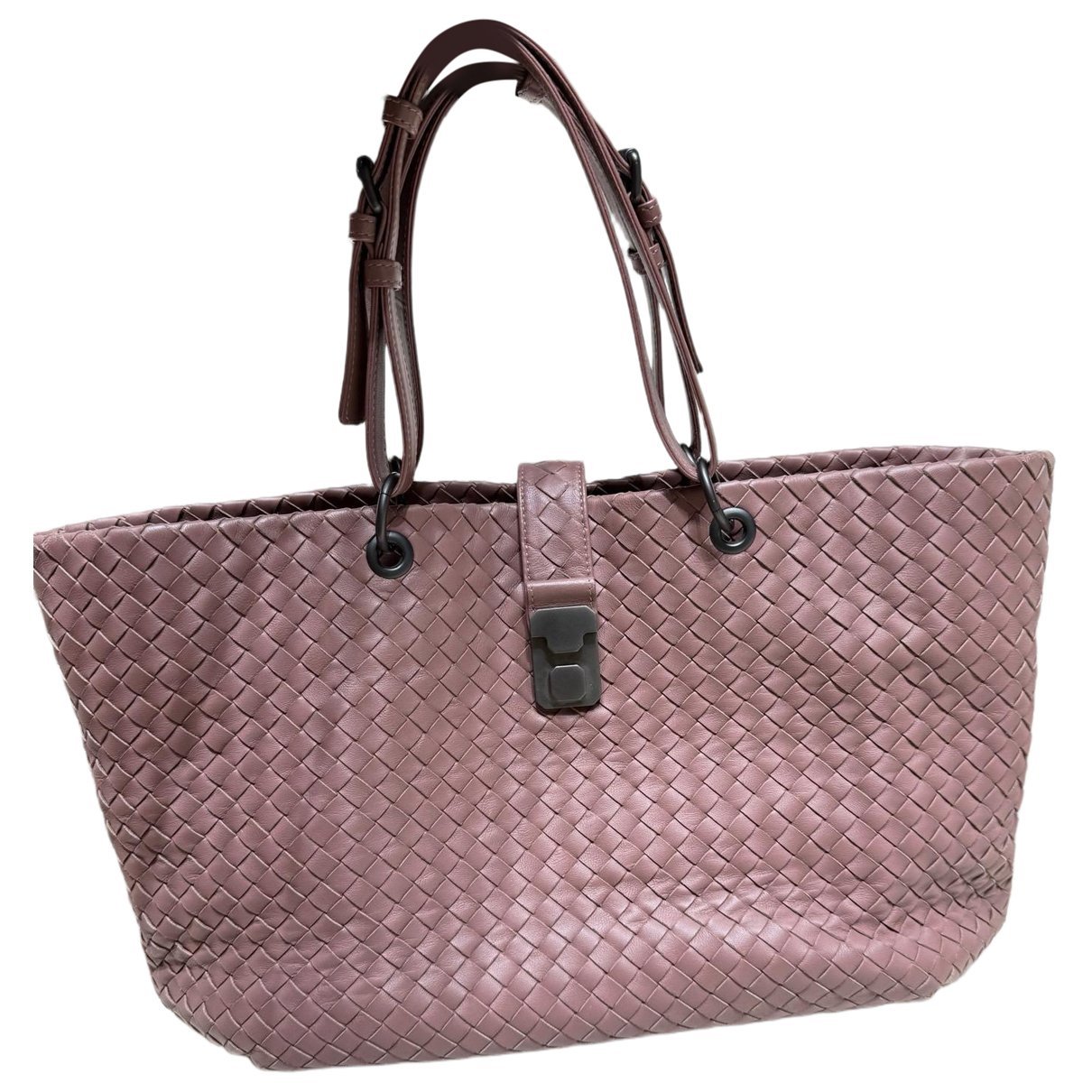 Roma leather tote