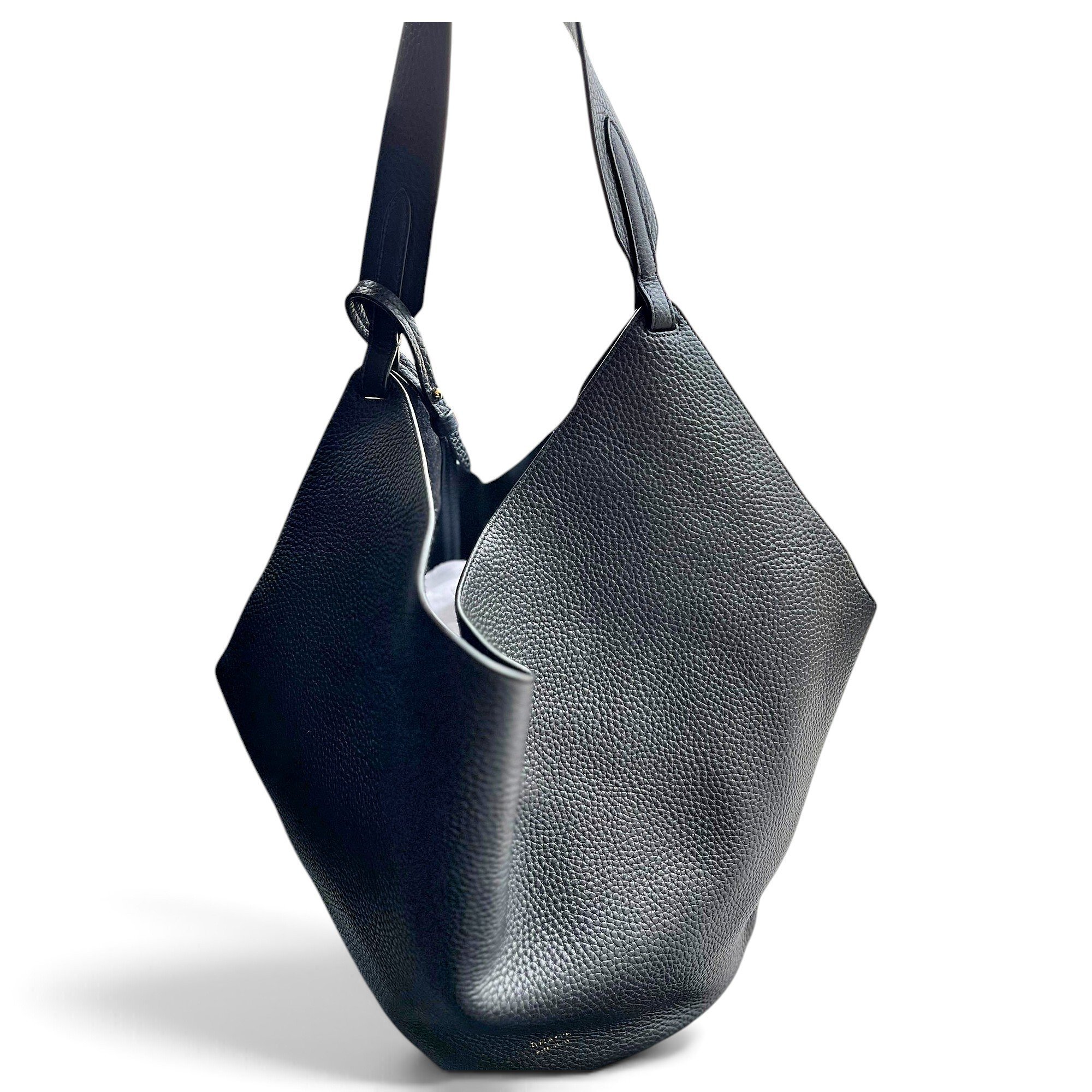 Khaite Lotus leather handbag