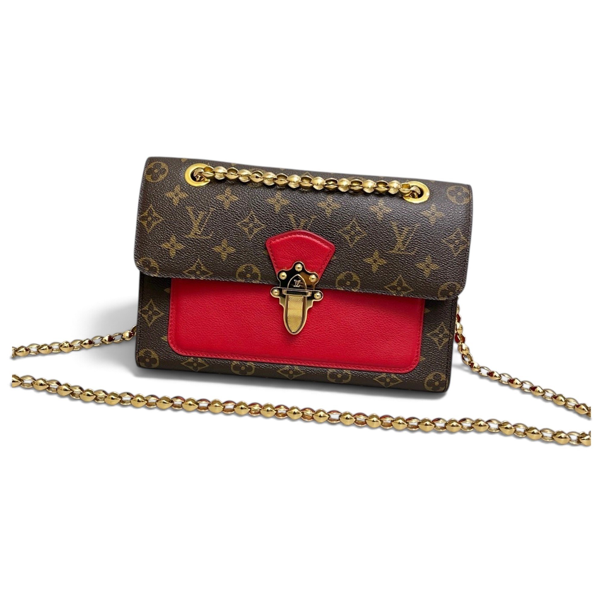 Victoire leather handbag