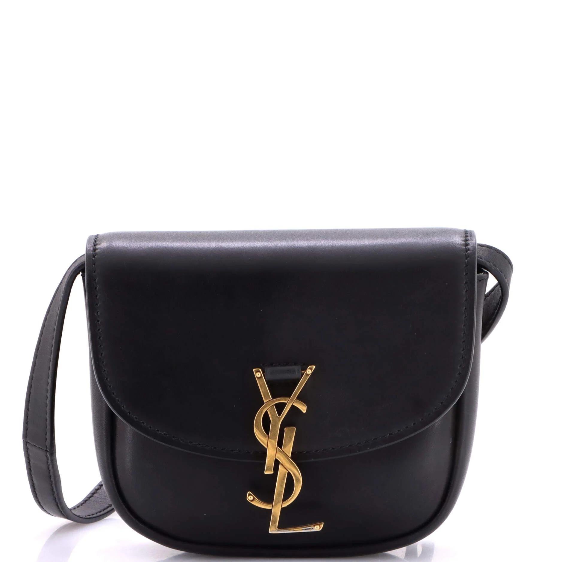 Leather crossbody bag
