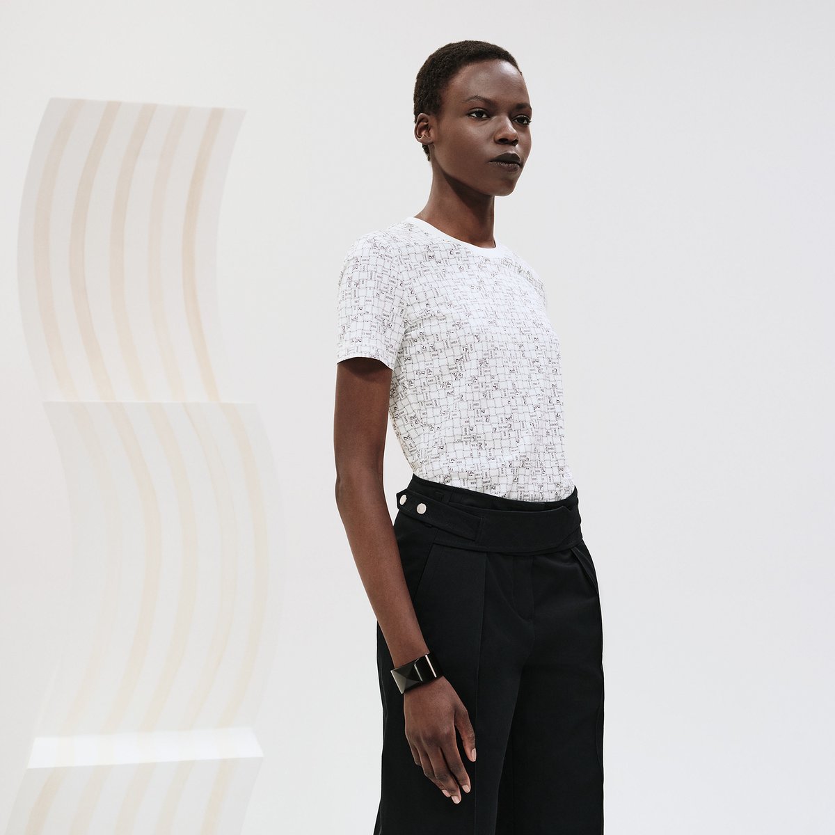 T-shirt micro  « Bolduc au Carré »