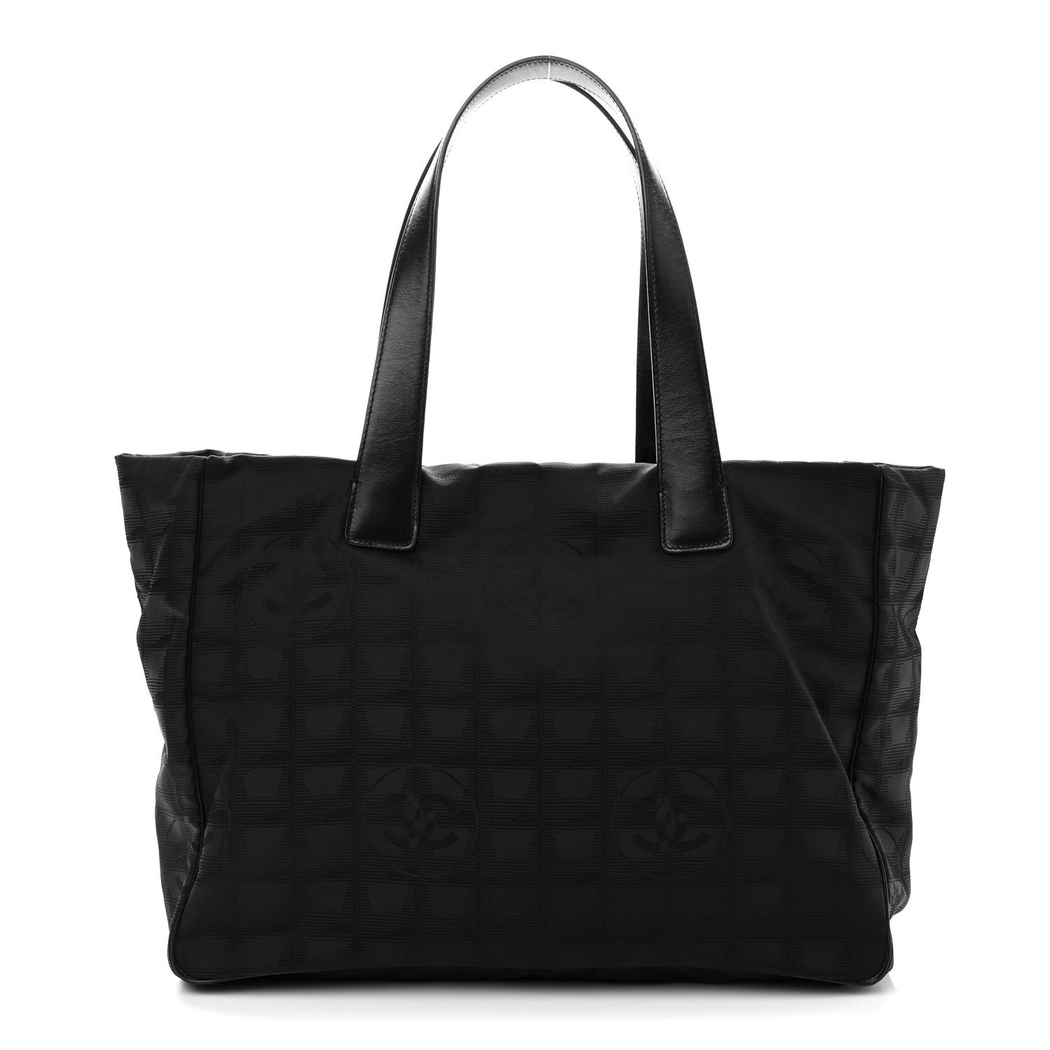 Chanel Nylon Medium Travel Tote Black
