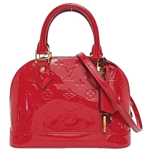 Alma BB patent leather handbag