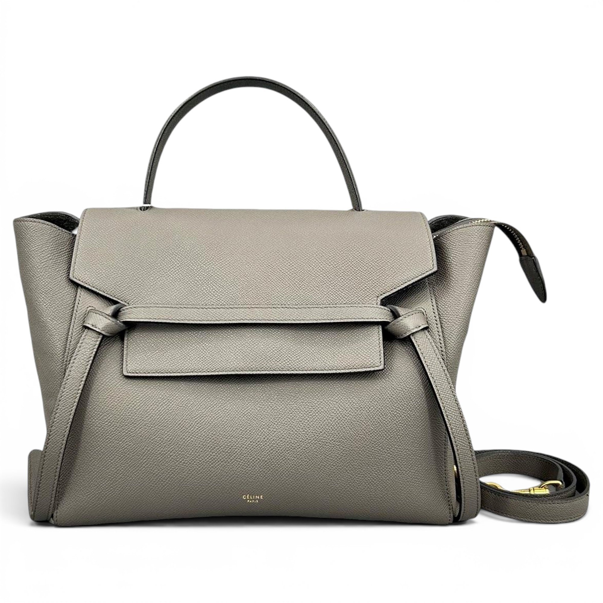Belt leather bag