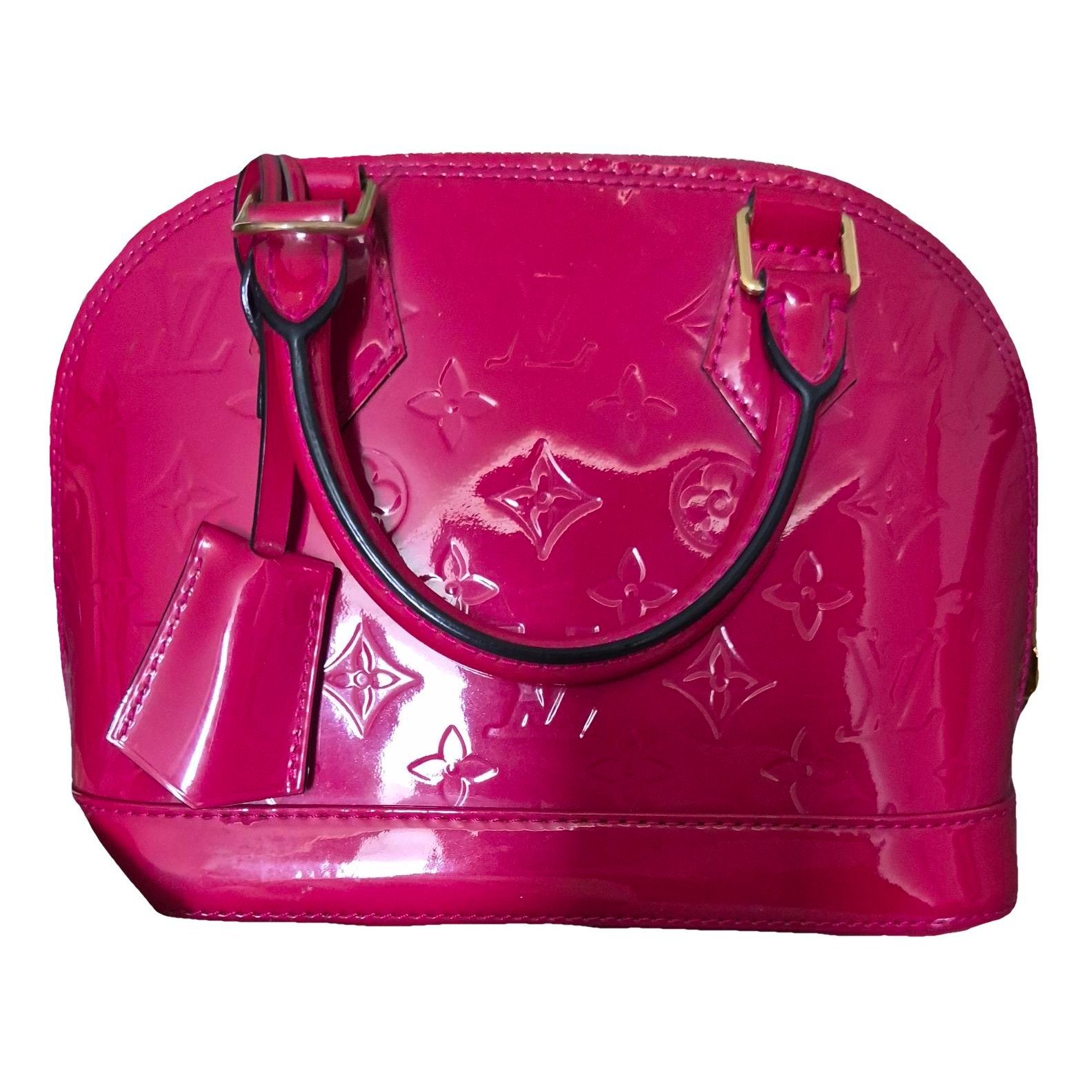 Alma patent leather handbag