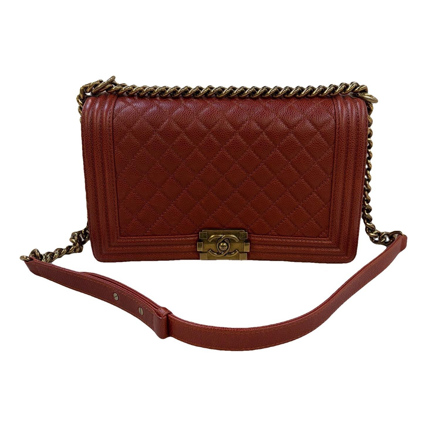 Boy leather handbag
