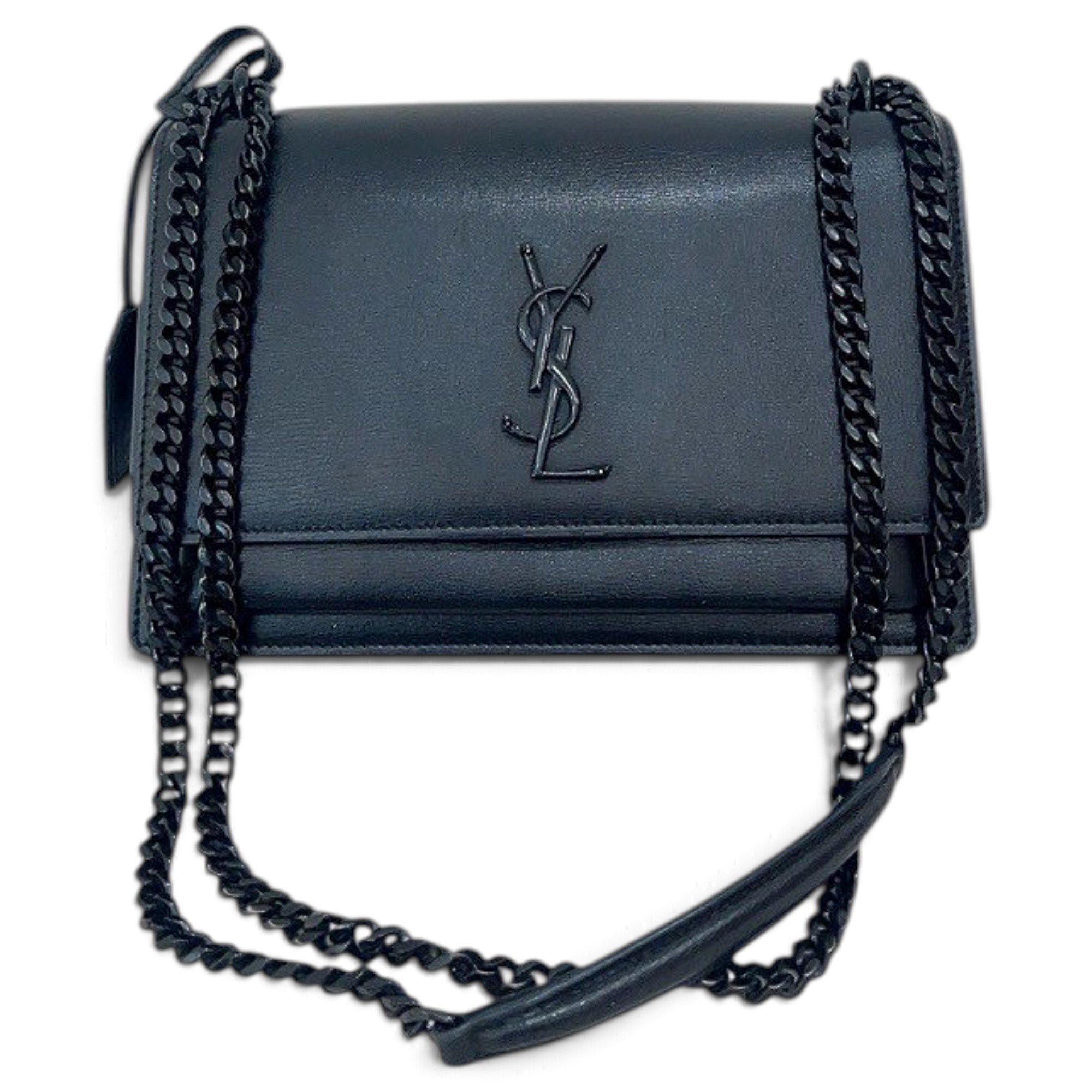 Sunset leather crossbody bag
