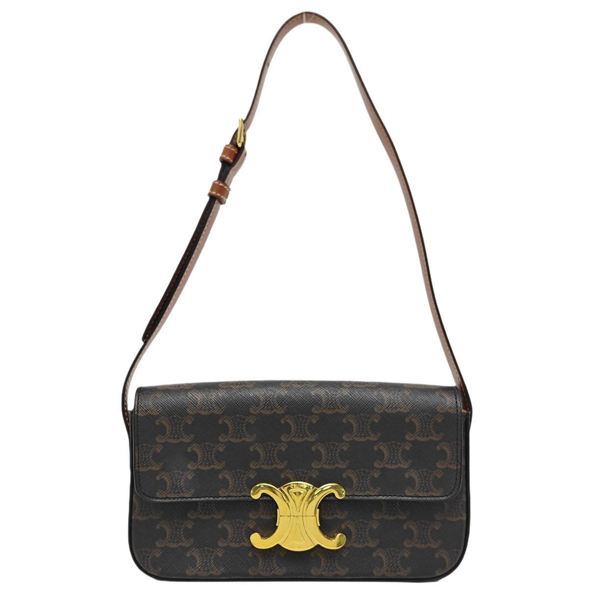 Celine Triomphe leather handbag