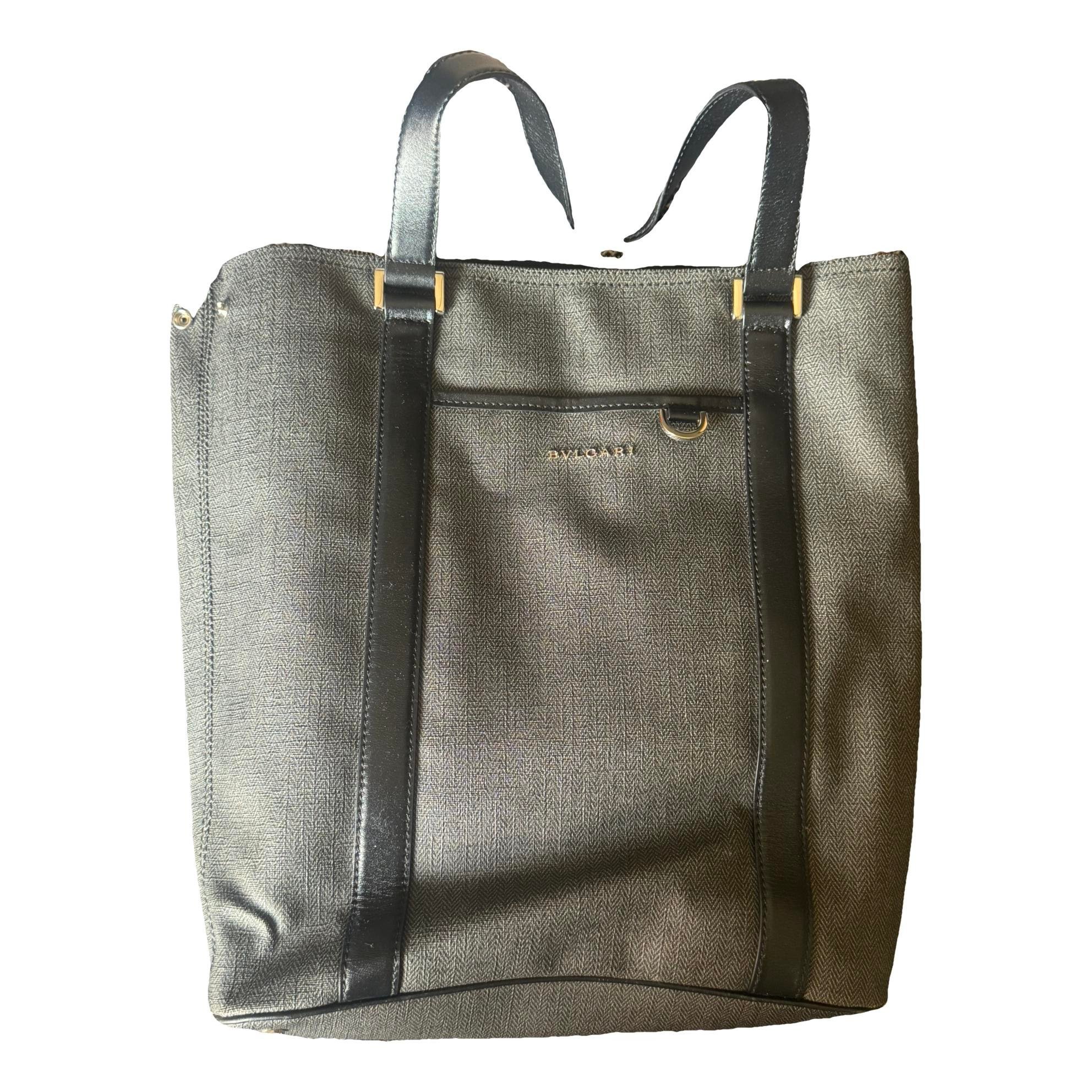 Bulgari cloth handbag