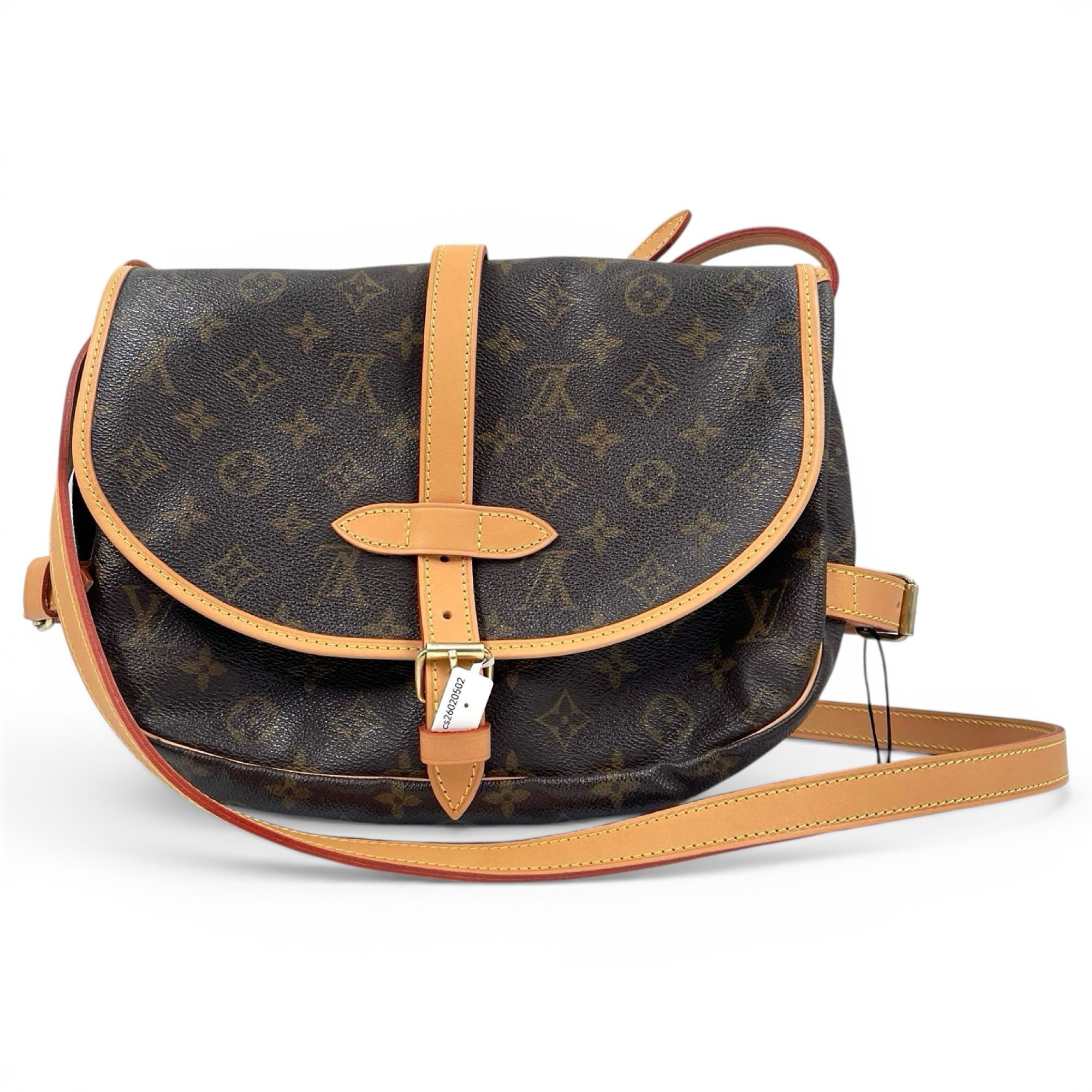 Saumur leather crossbody bag