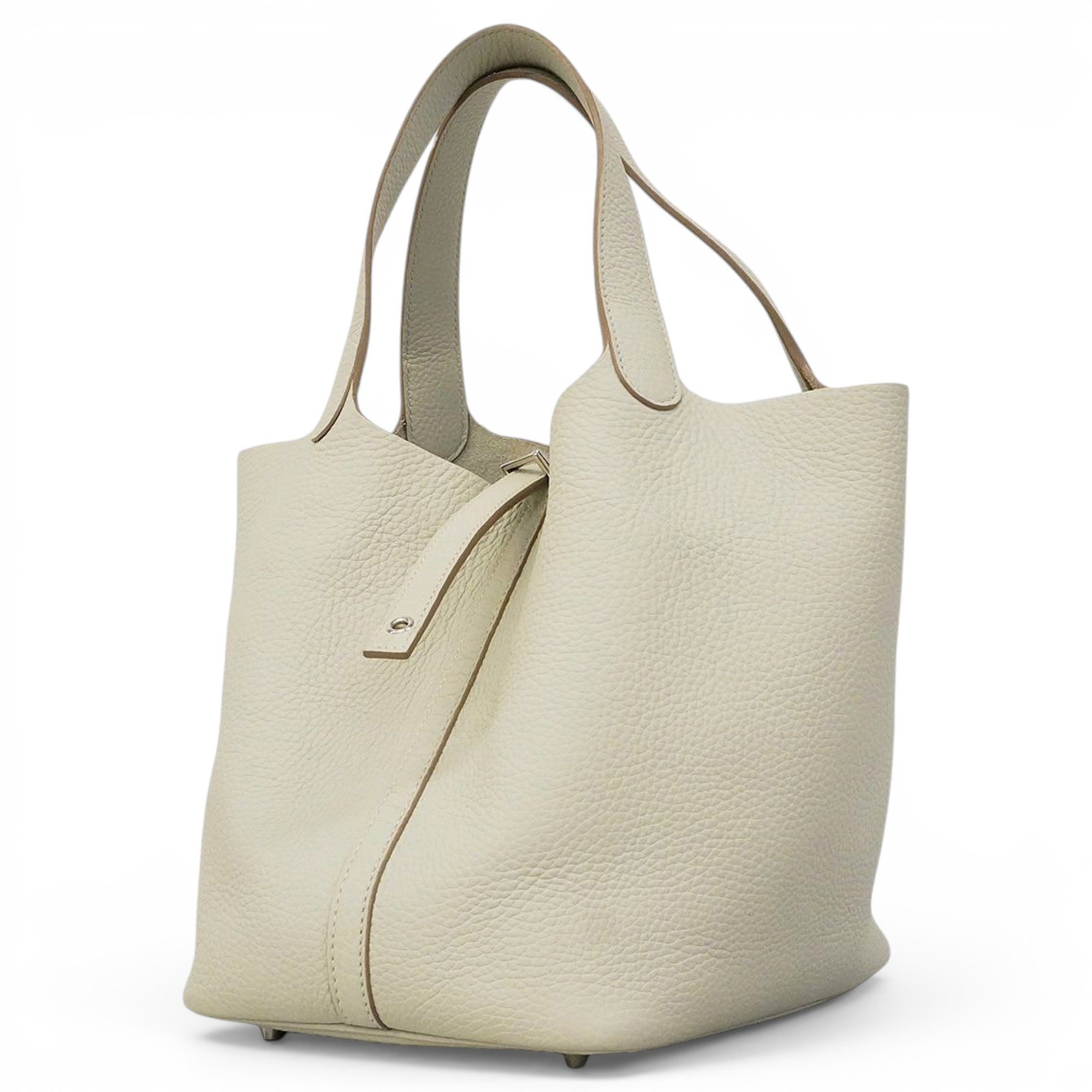 Picotin leather handbag