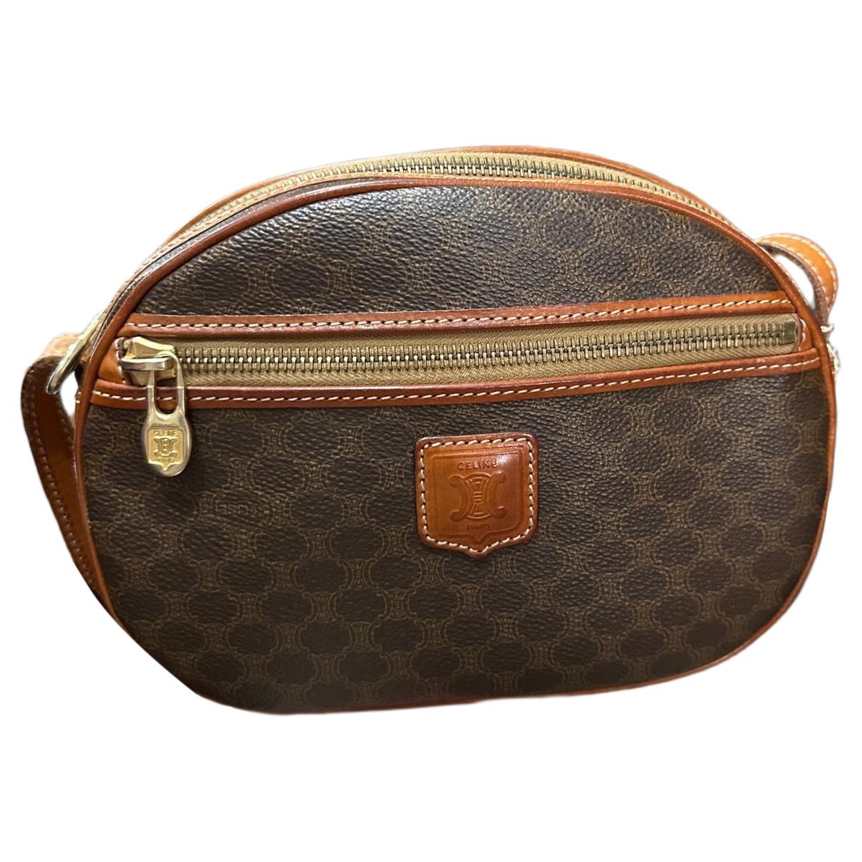 Patent leather handbag