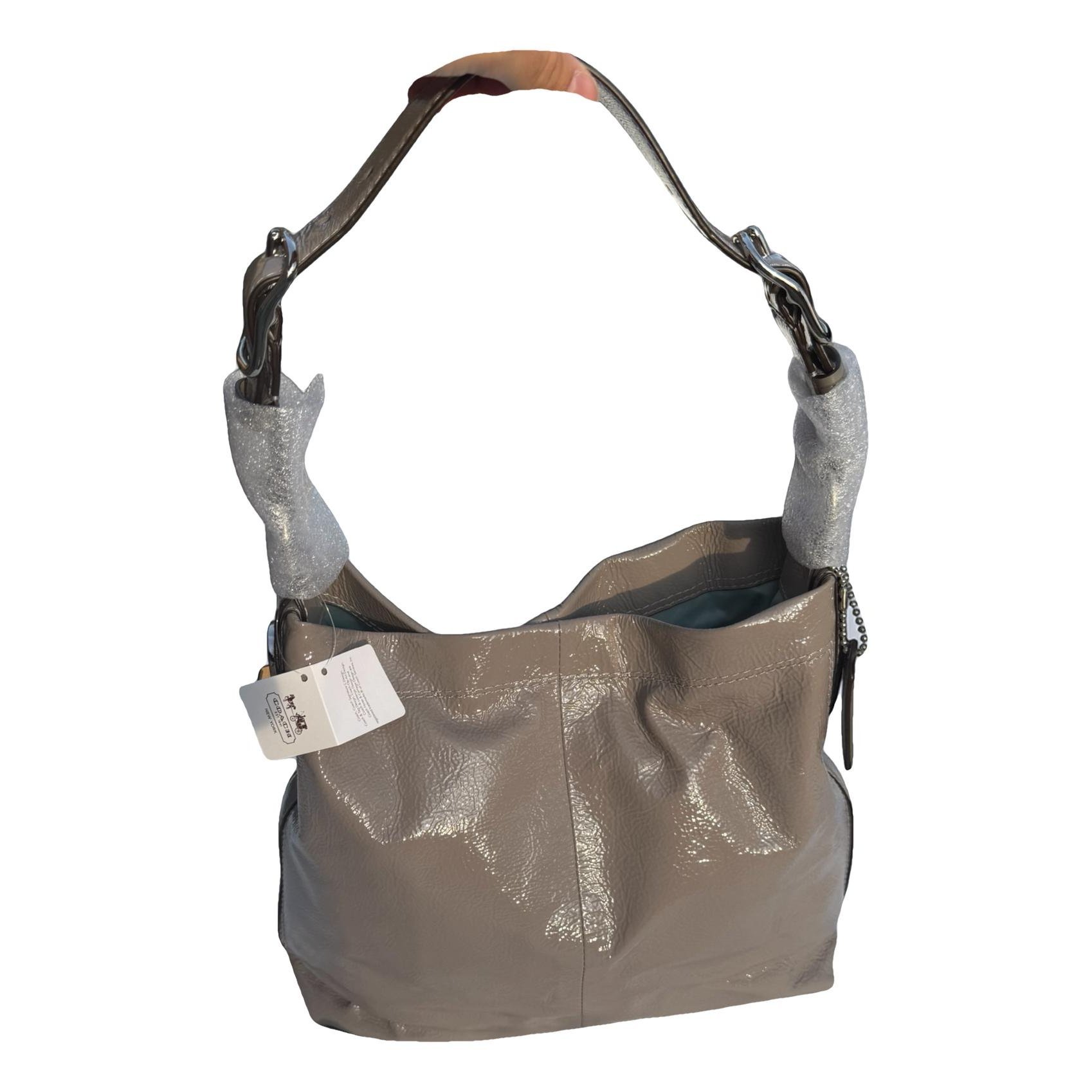 Hamilton Hobo patent leather handbag