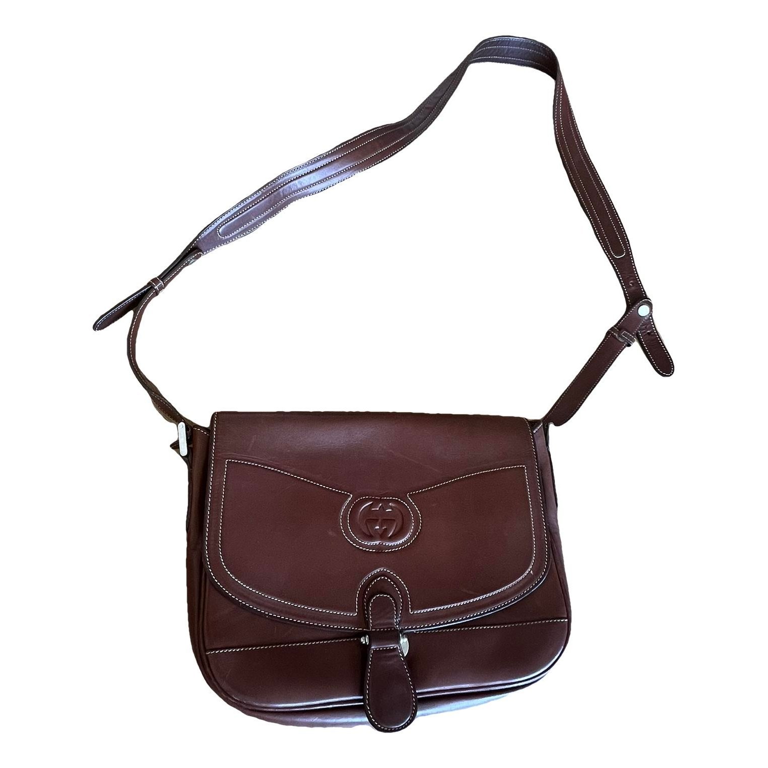 Leather crossbody bag