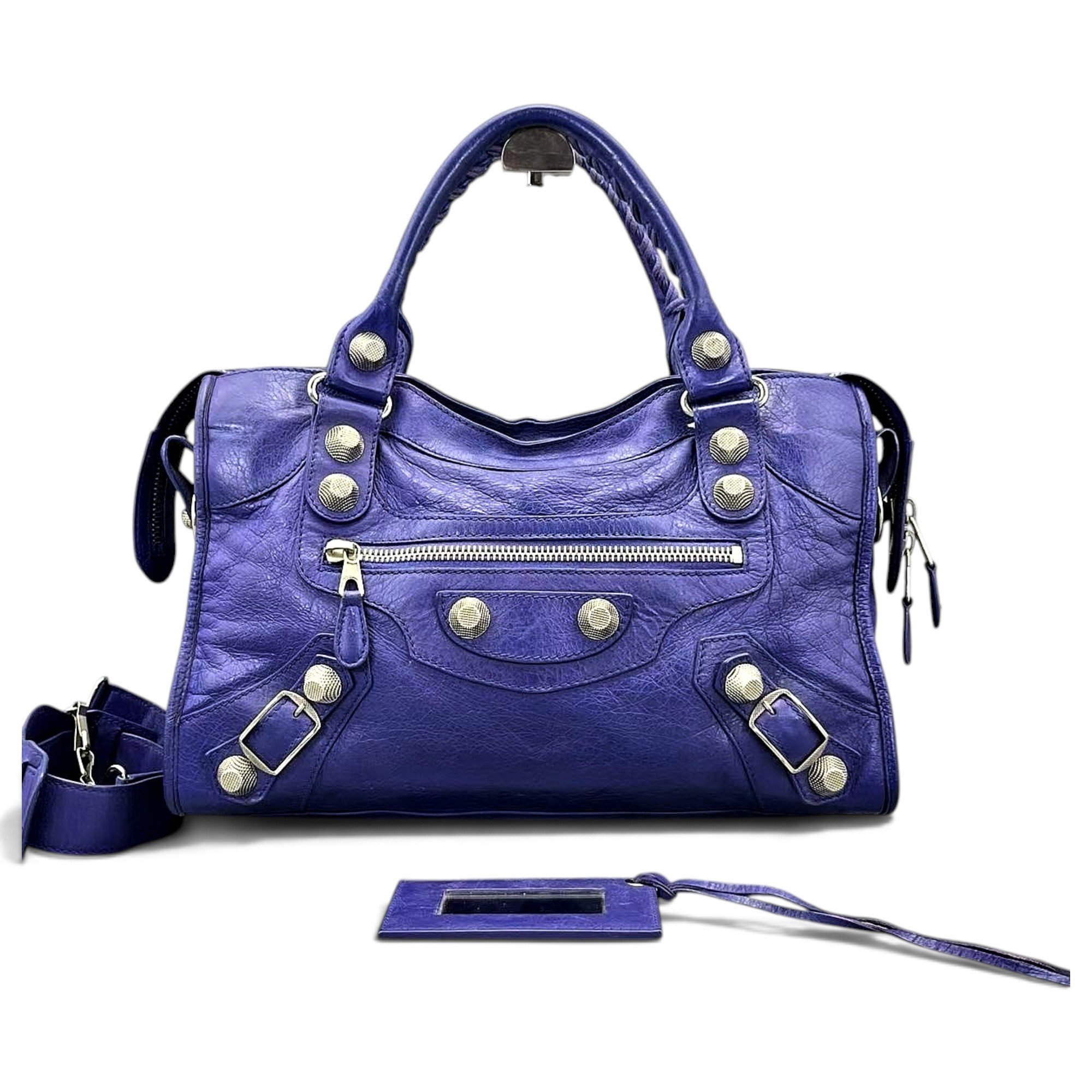 Balenciaga Part Time leather satchel