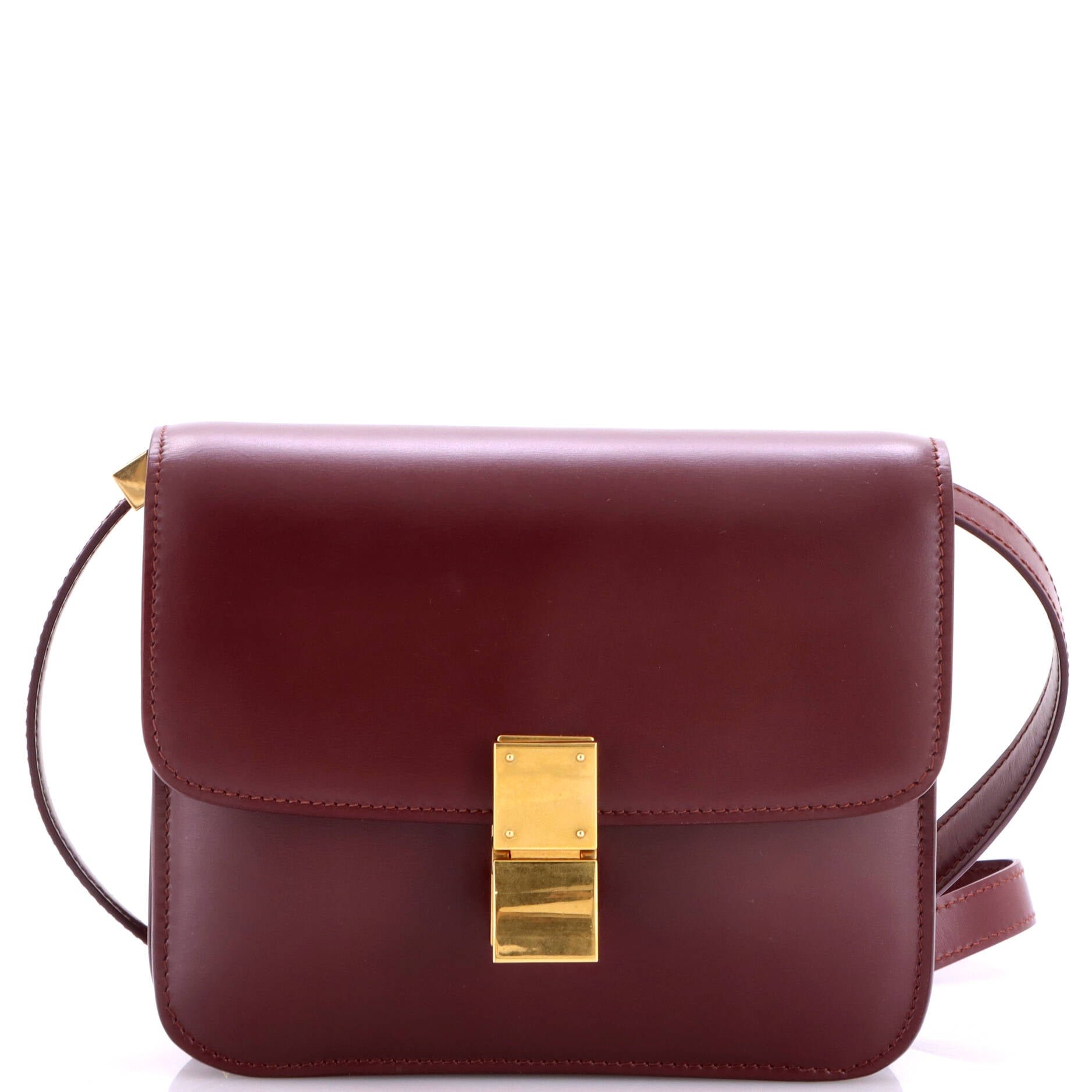 Classic Box Bag Smooth Leather Teen