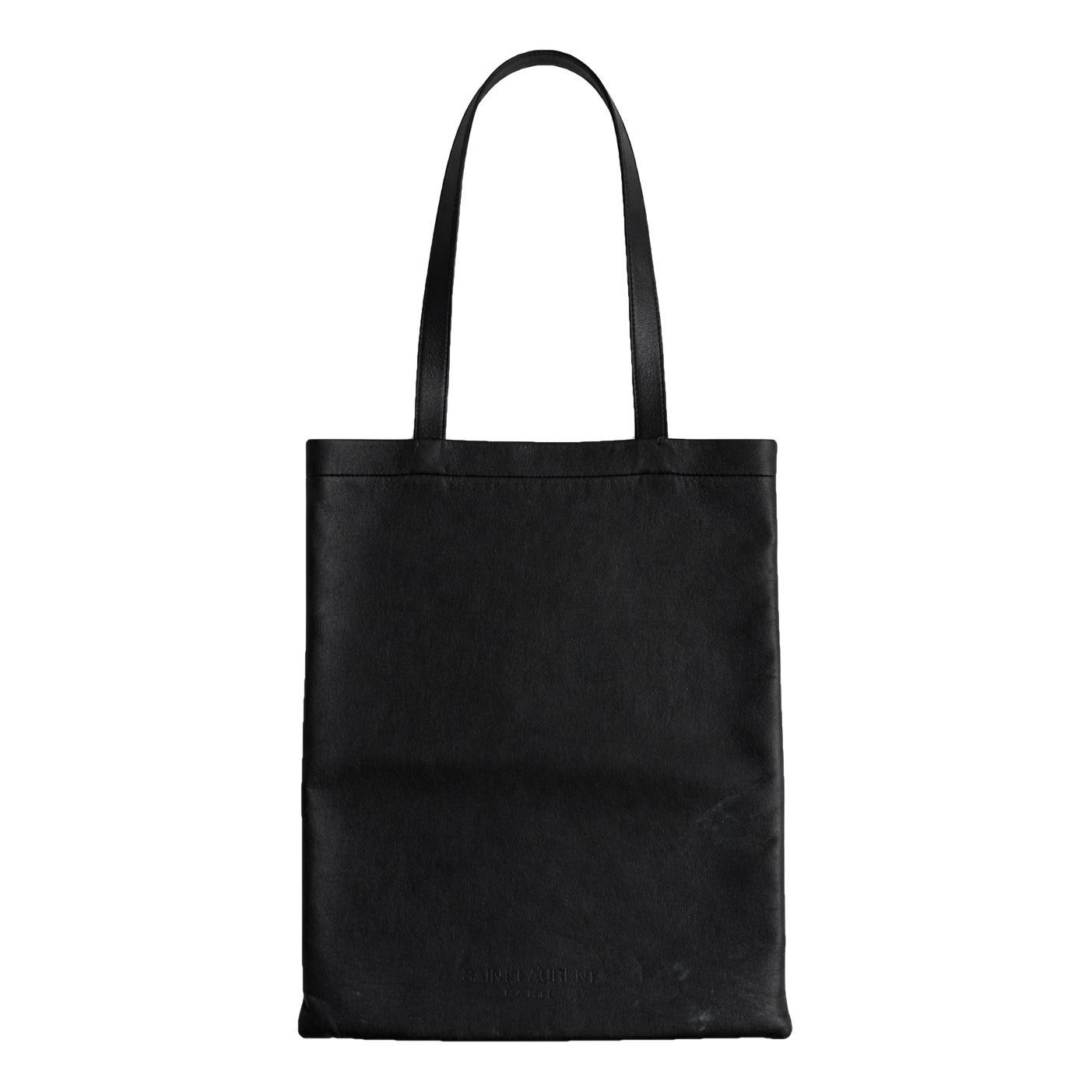 Leather tote