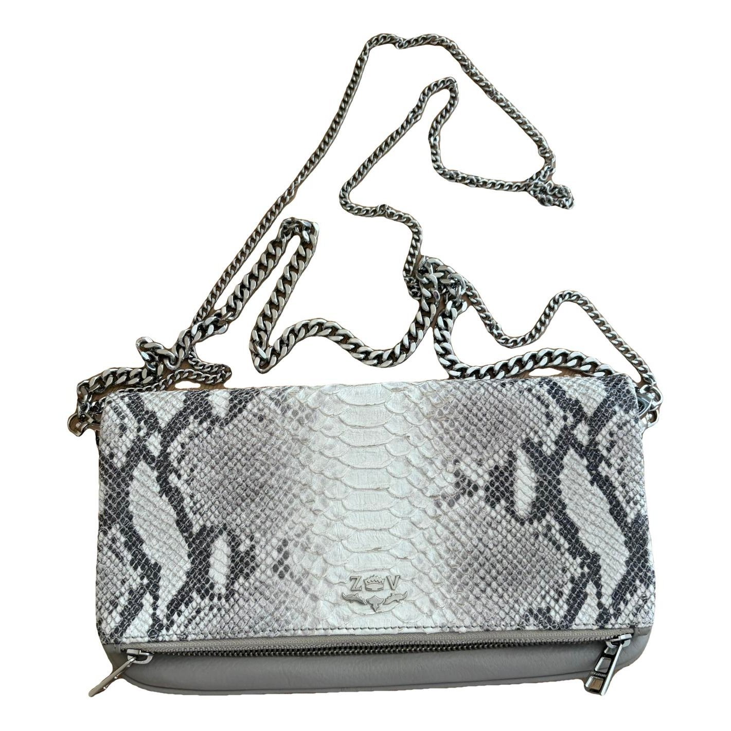 Rock leather crossbody bag