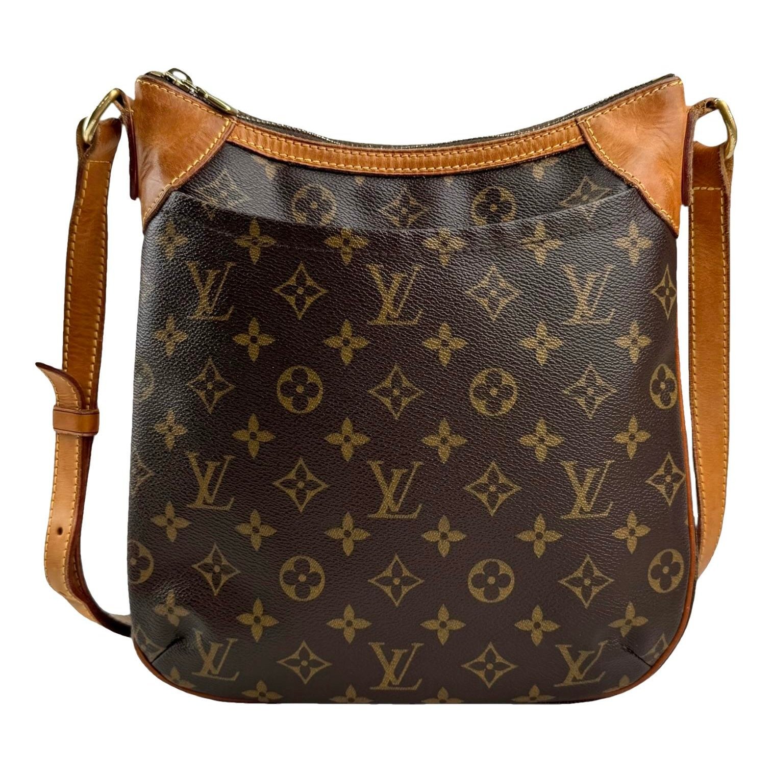 Odéon leather crossbody bag