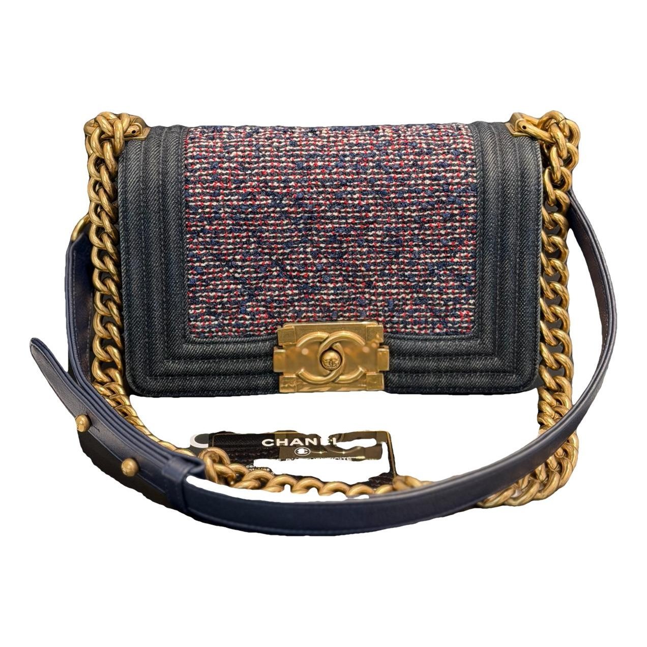 Boy tweed crossbody bag