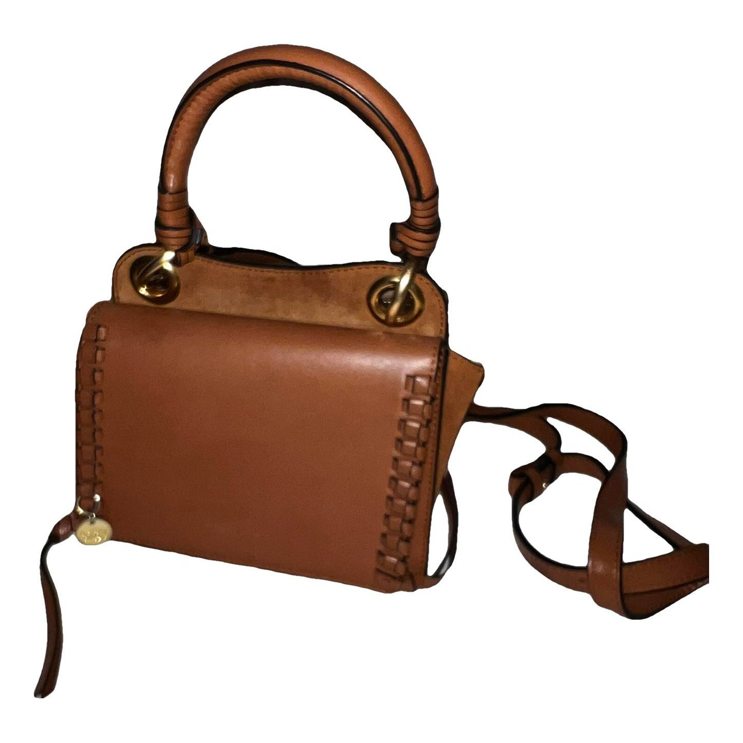 Leather crossbody bag
