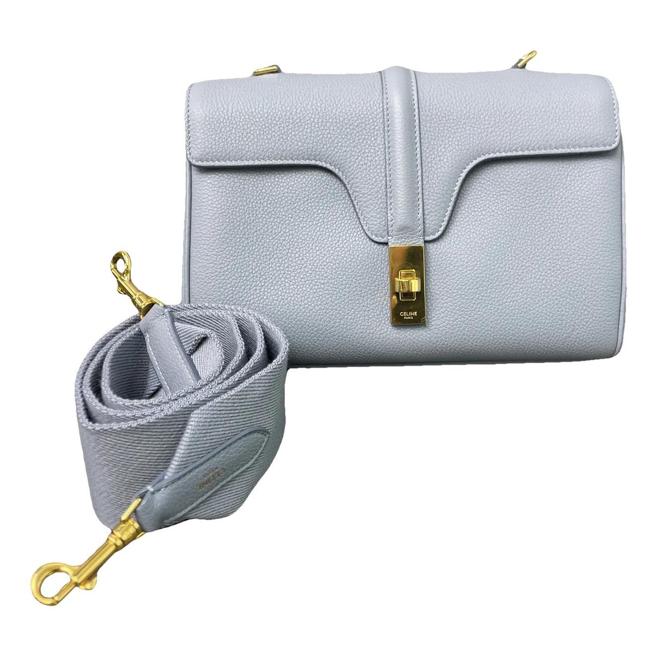 Sac 16 leather crossbody bag