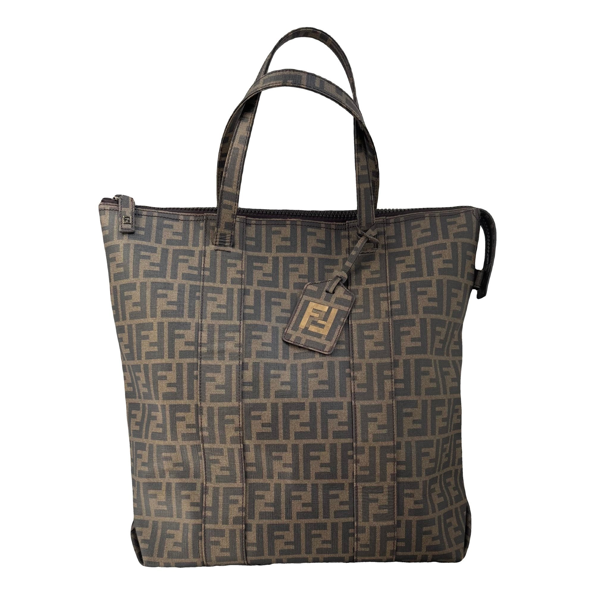 Leather tote
