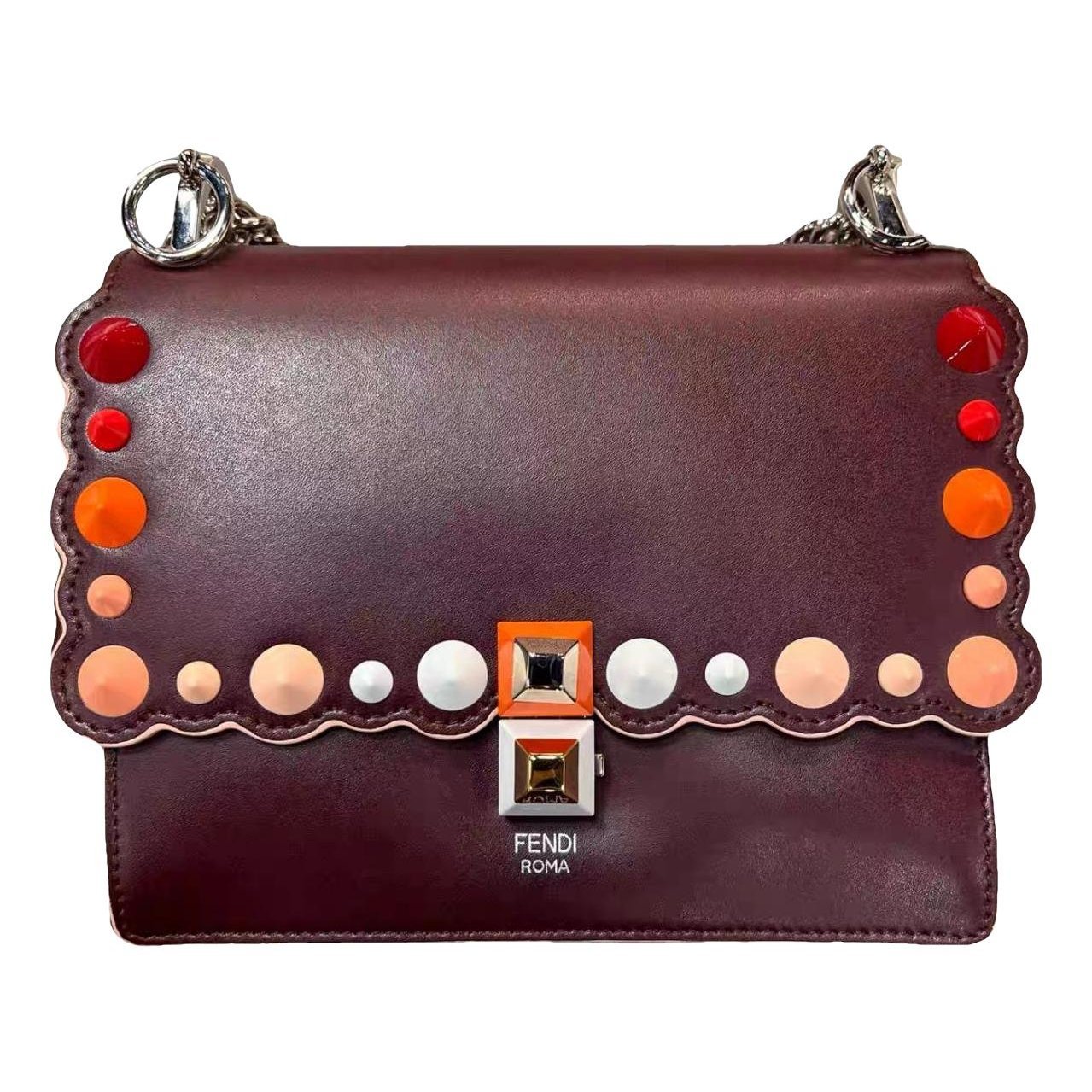 Kan I leather crossbody bag