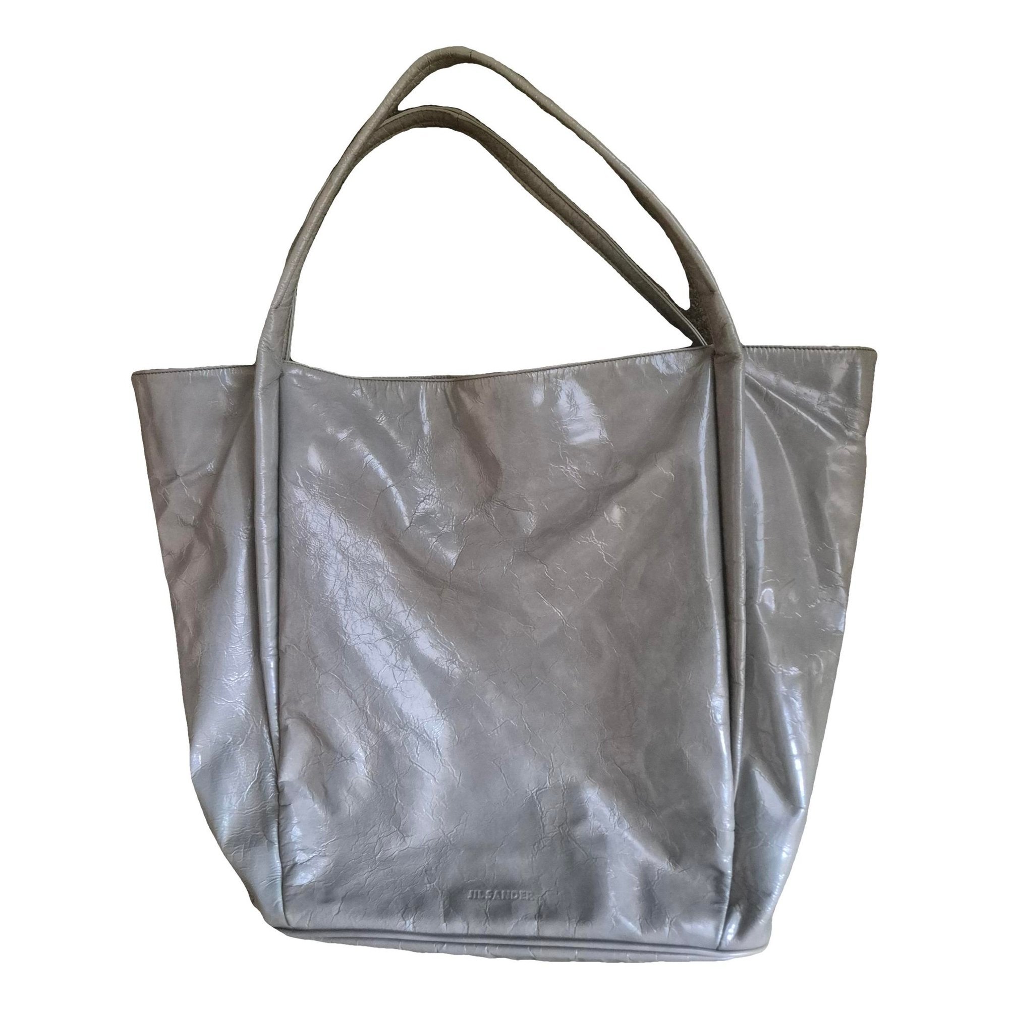 Leather tote