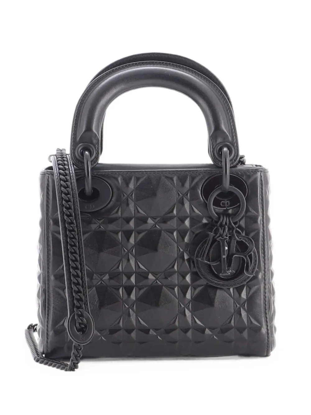 Dior Lady Dior Bag Diamond Motif Cannage Calfskin Mini shoulder bag