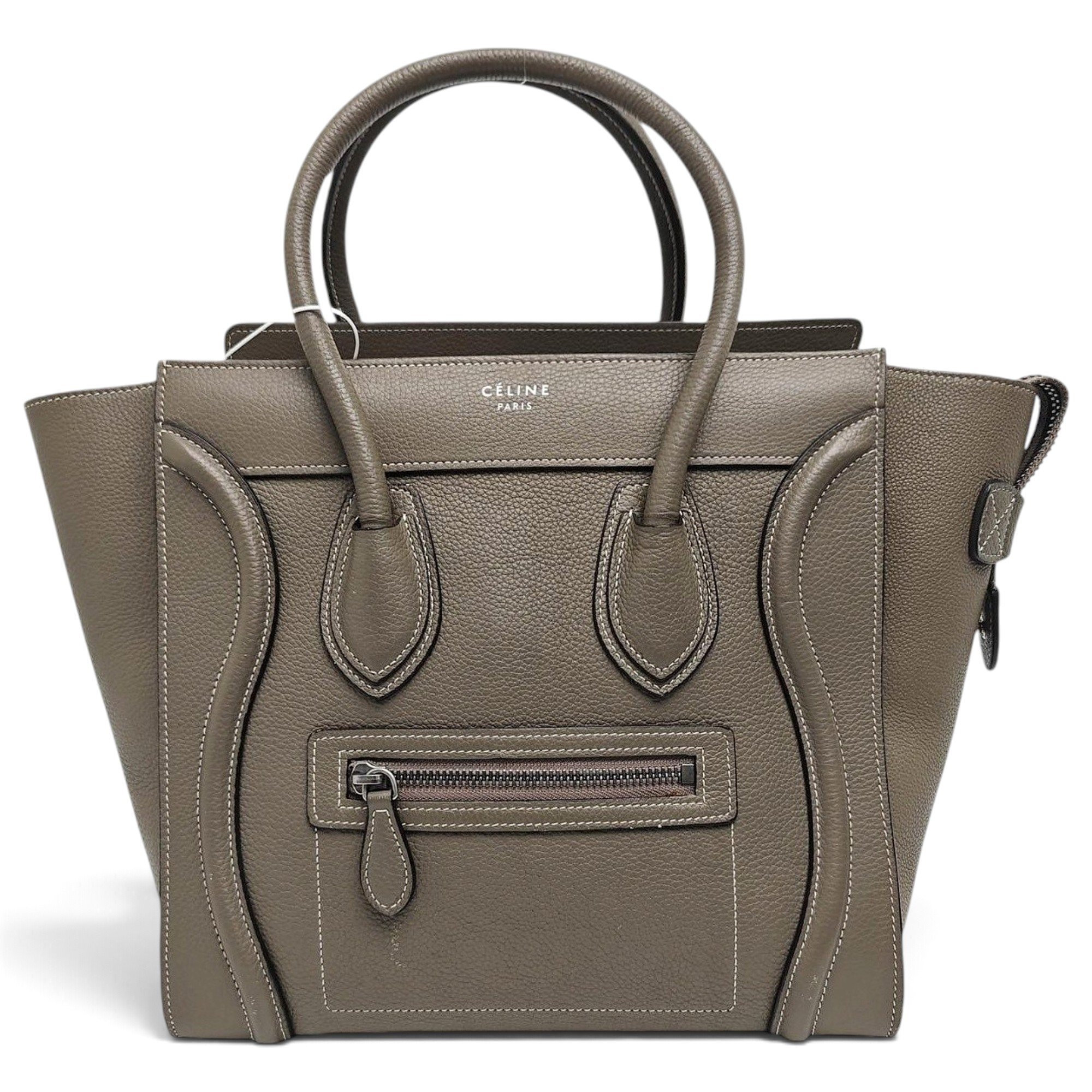 Luggage leather handbag