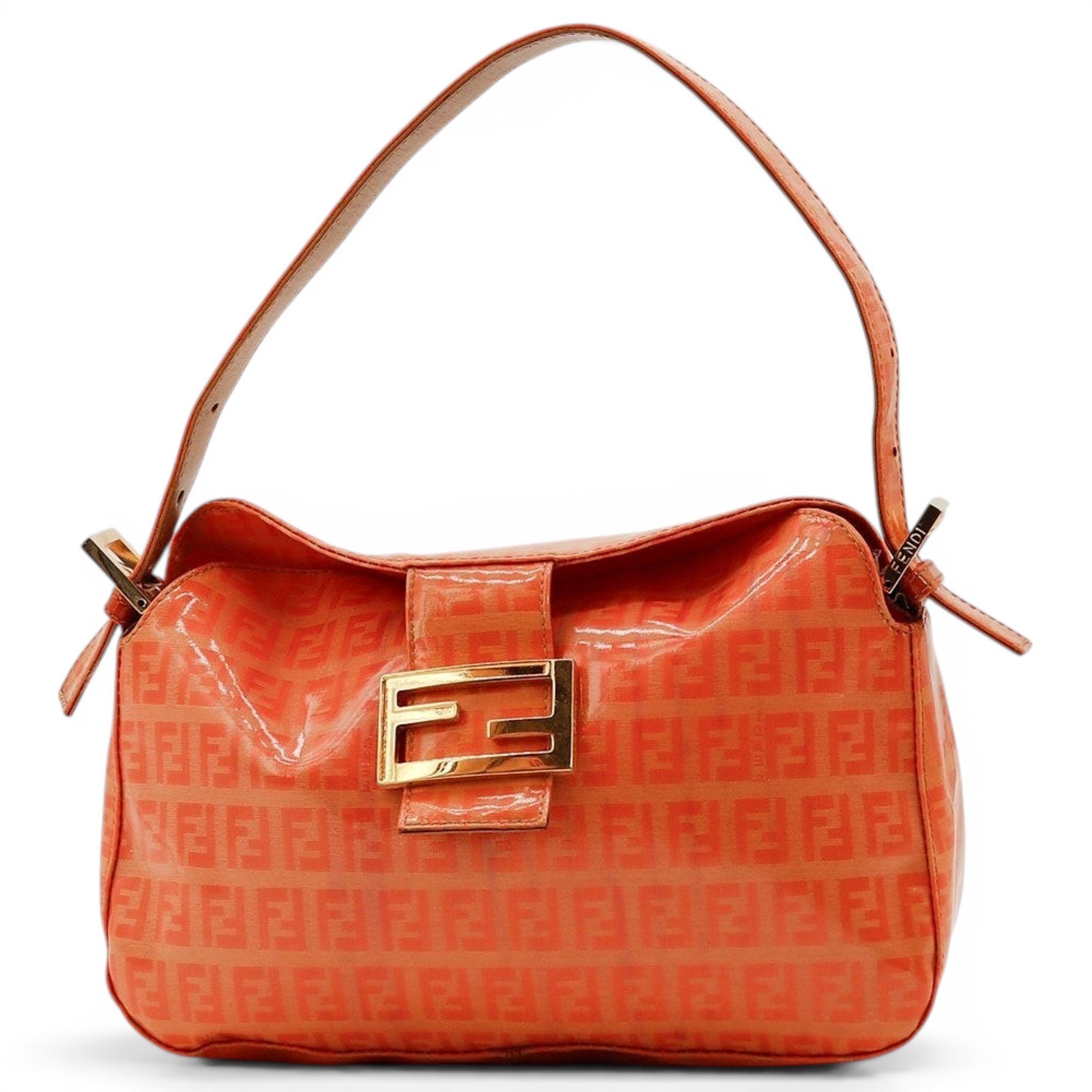 Baguette leather handbag