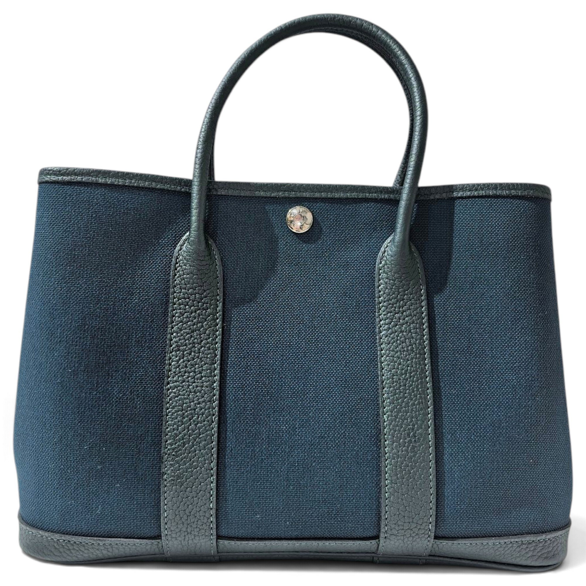 Garden Party leather handbag