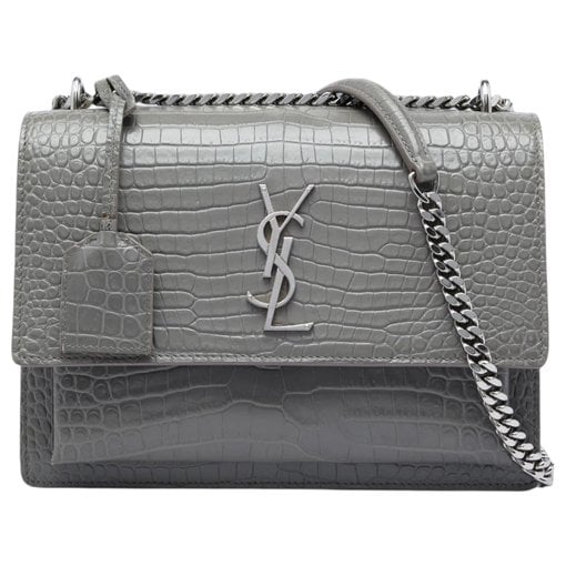Sunset leather crossbody bag