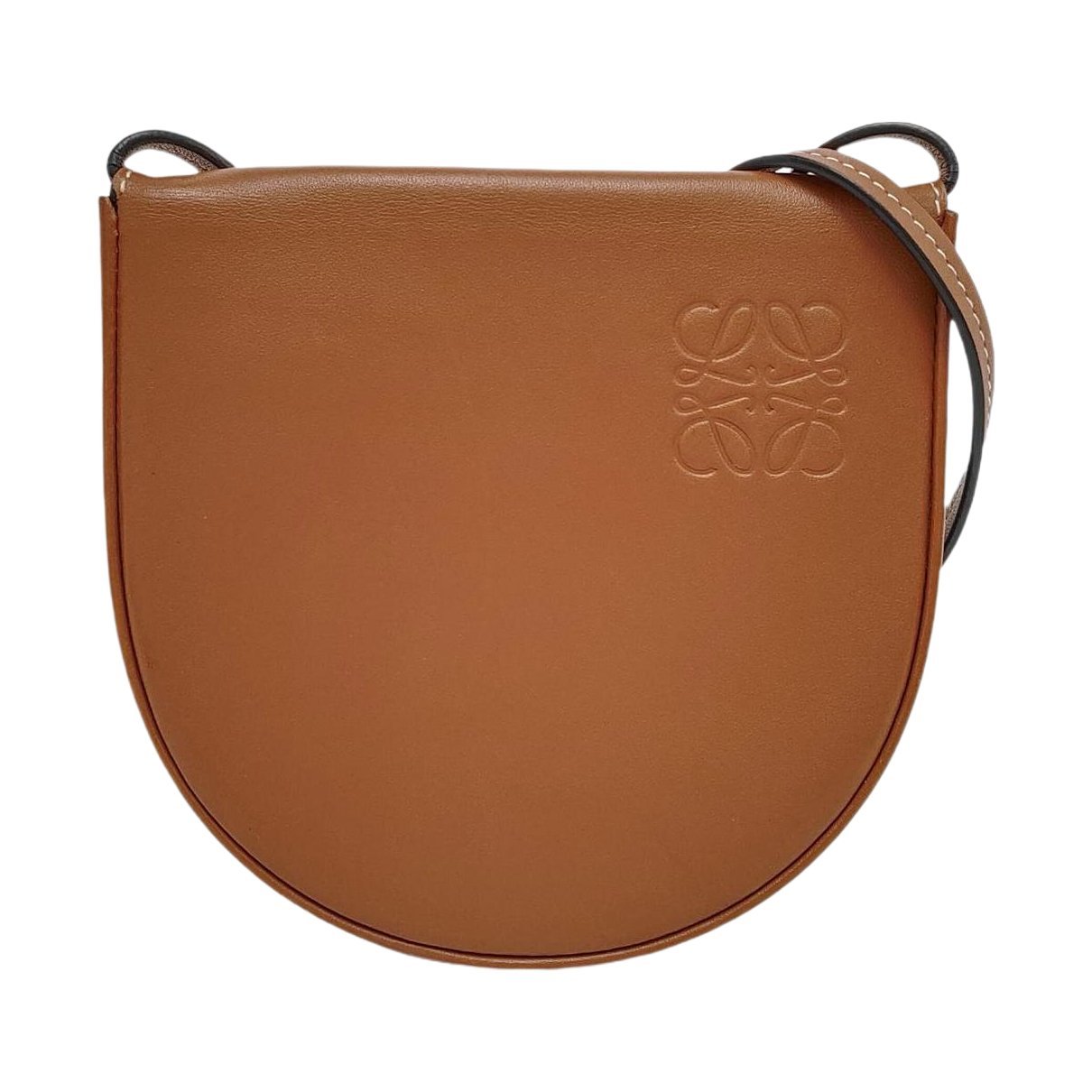Heel leather crossbody bag