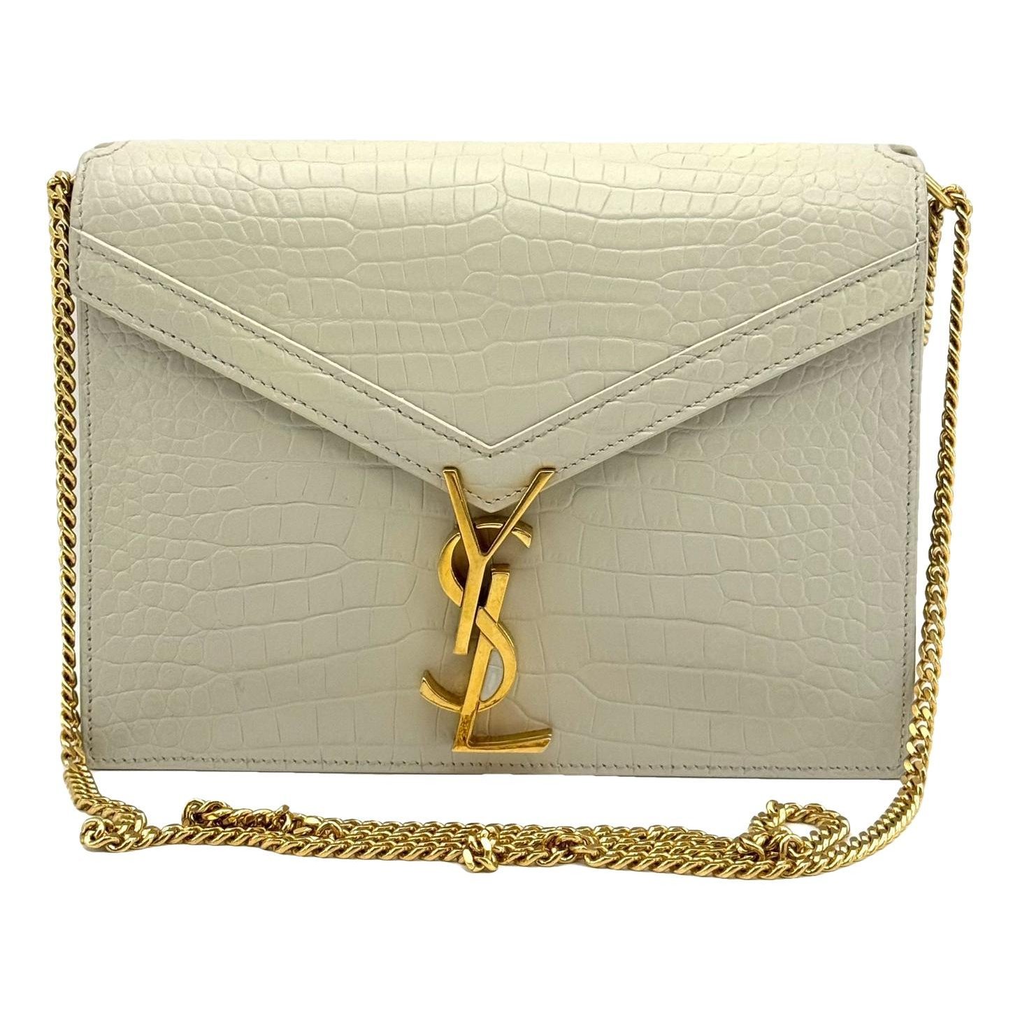Envelope leather crossbody bag