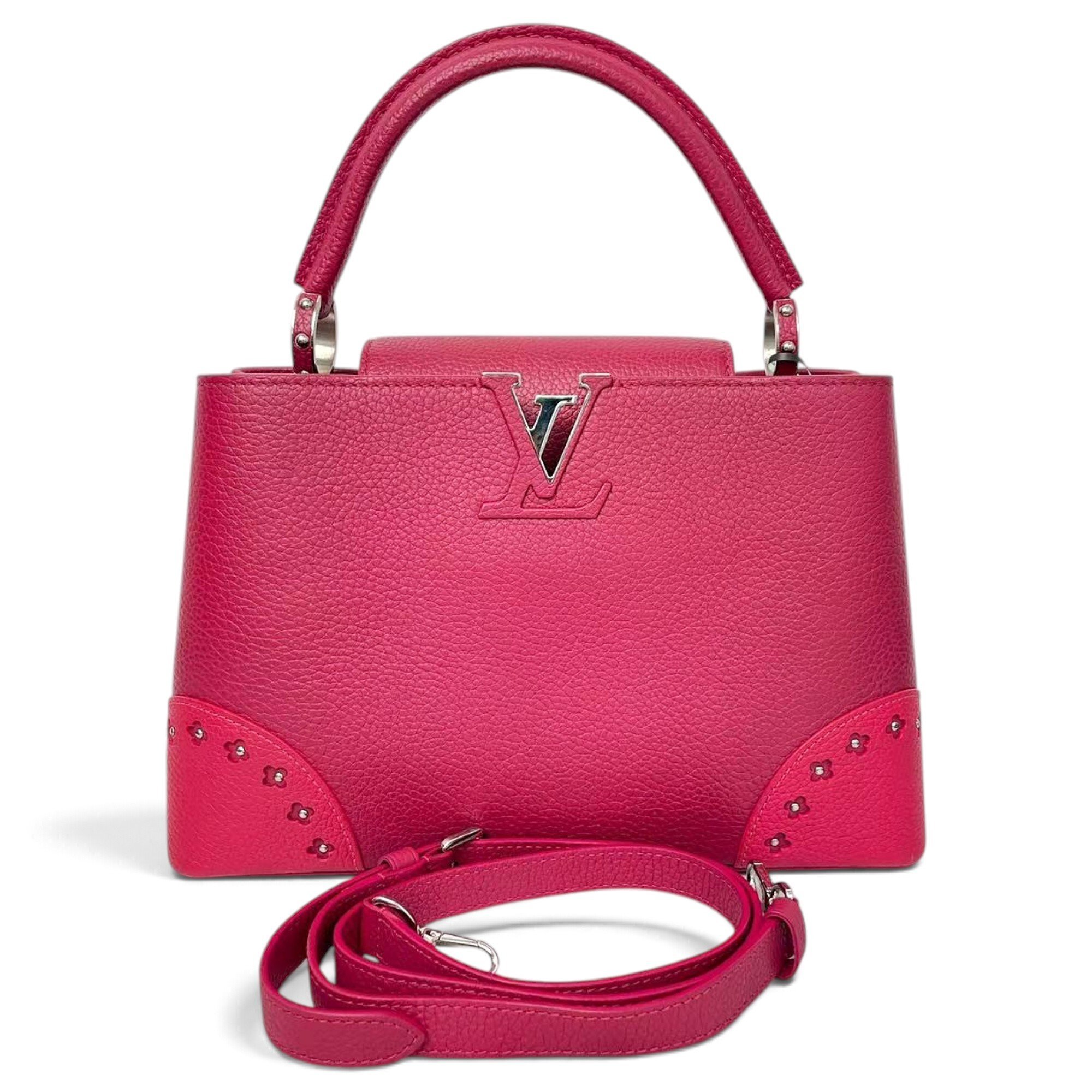 Capucines leather handbag