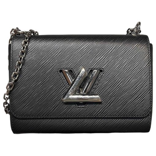 Twist leather handbag