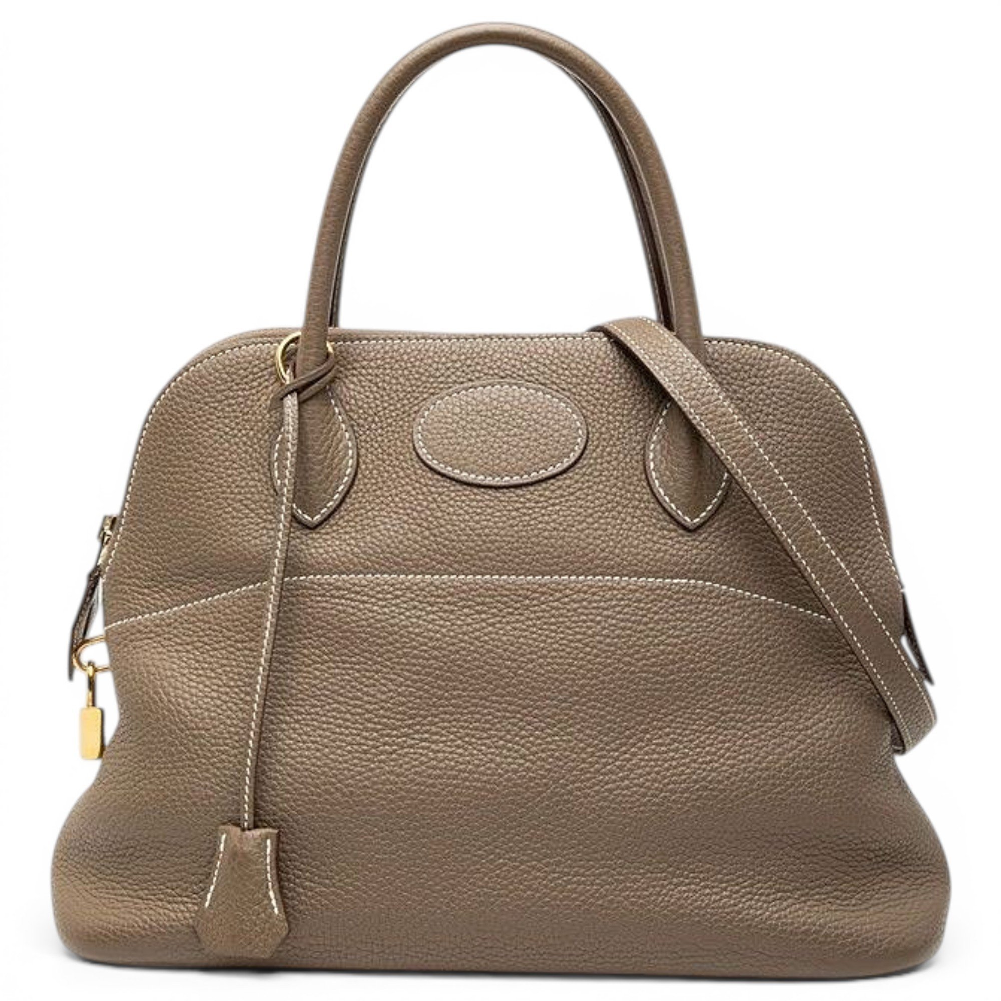 Bolide leather handbag