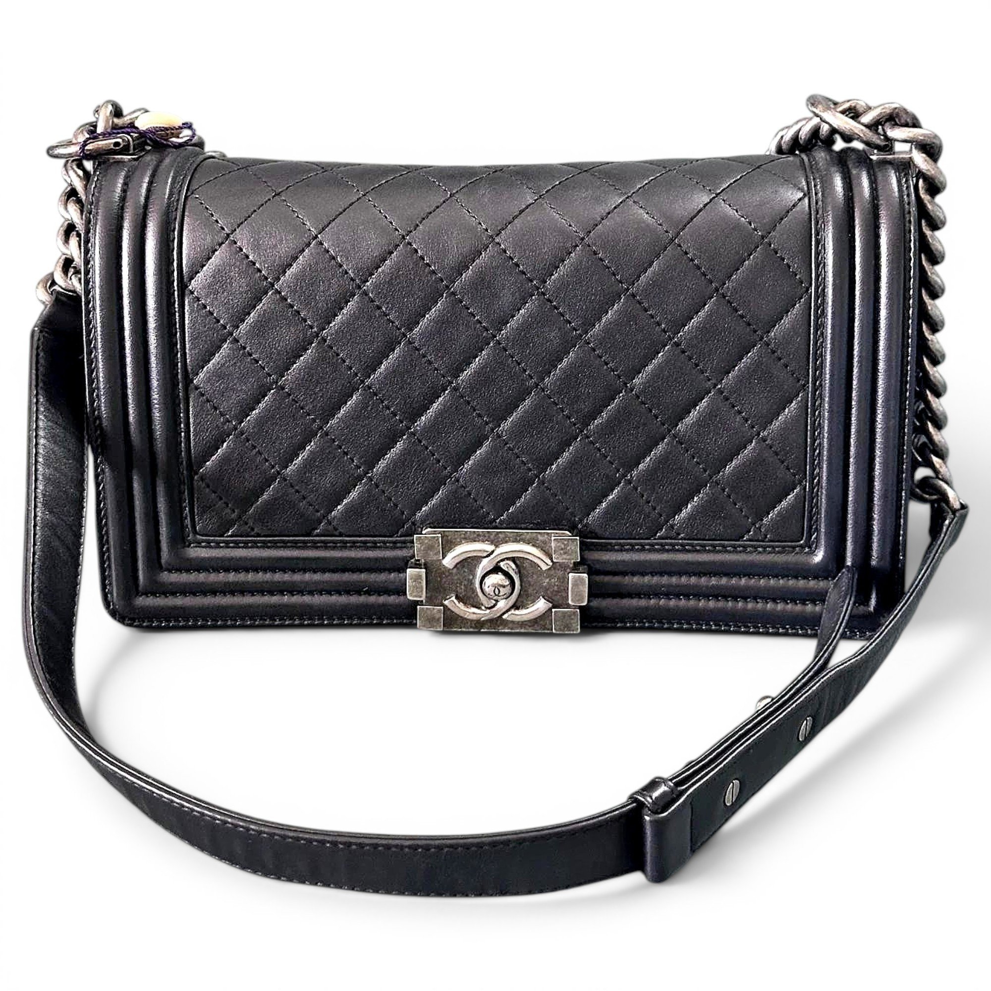 Leather crossbody bag